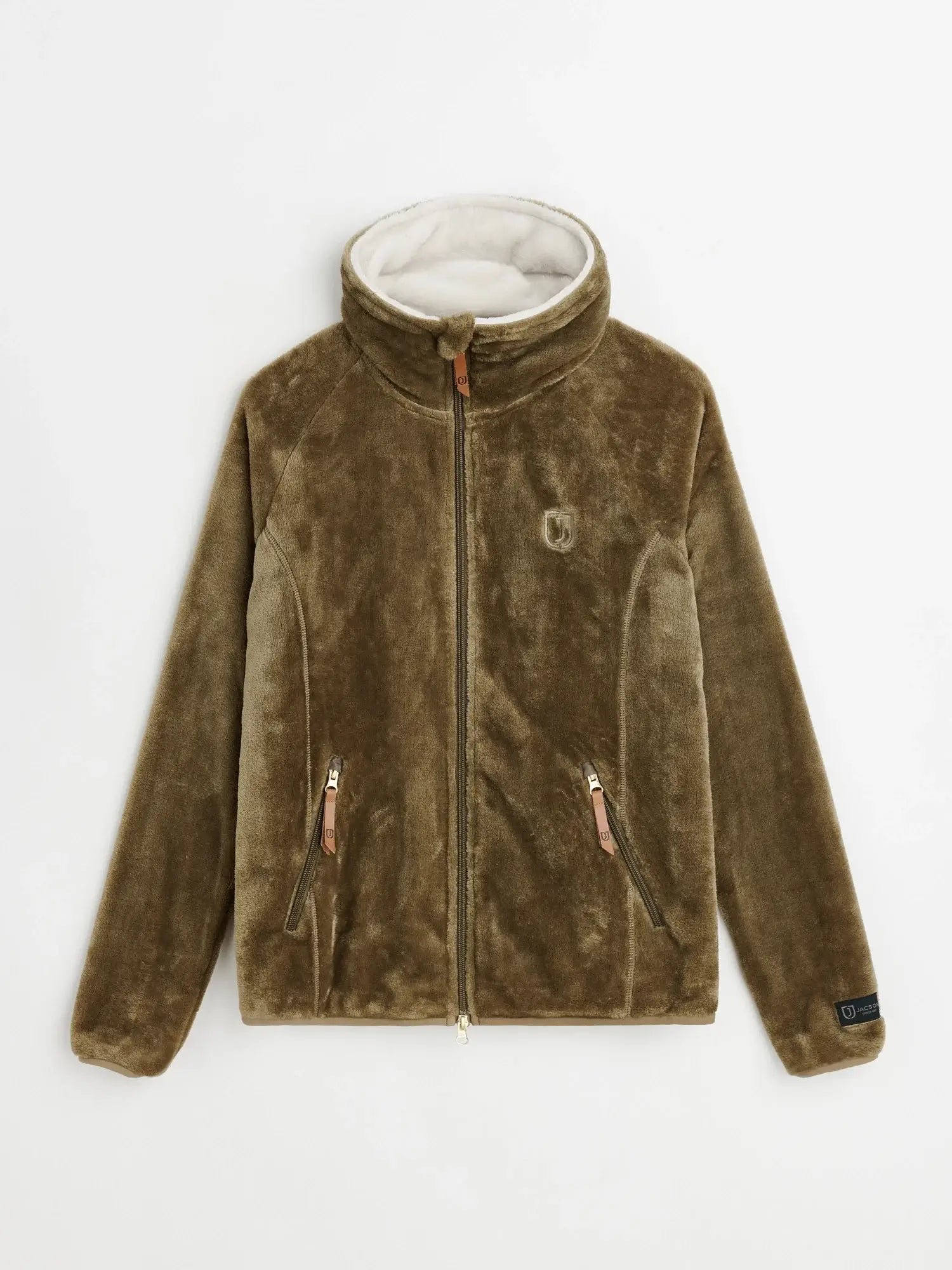 Jacson Dagmar Softpiletröja Junior - Brun