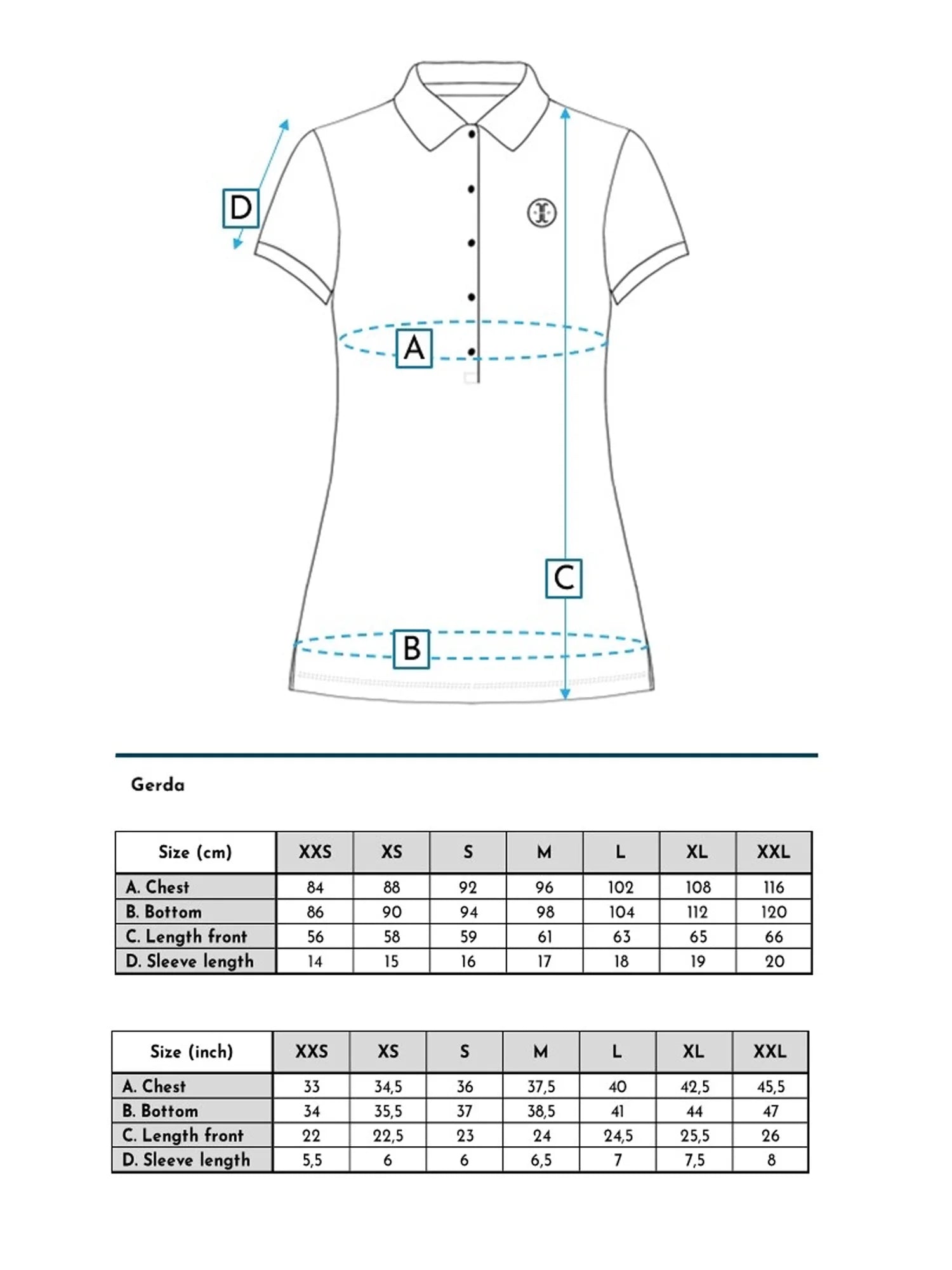 Jacson Gerda Piké - Pure Cashmere