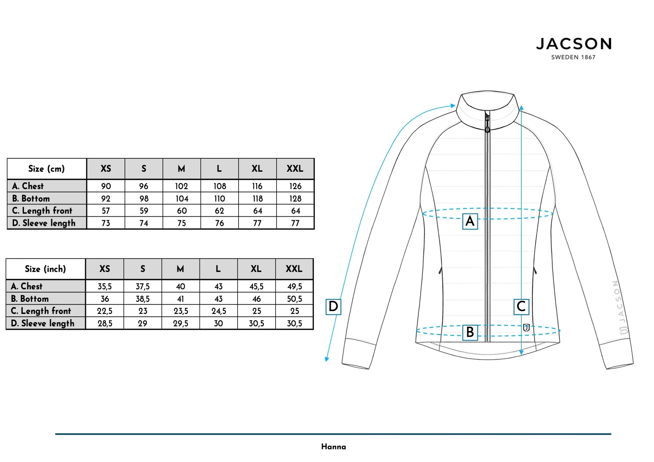 Jacson Hanna Hybrid Ridjacka - Grön
