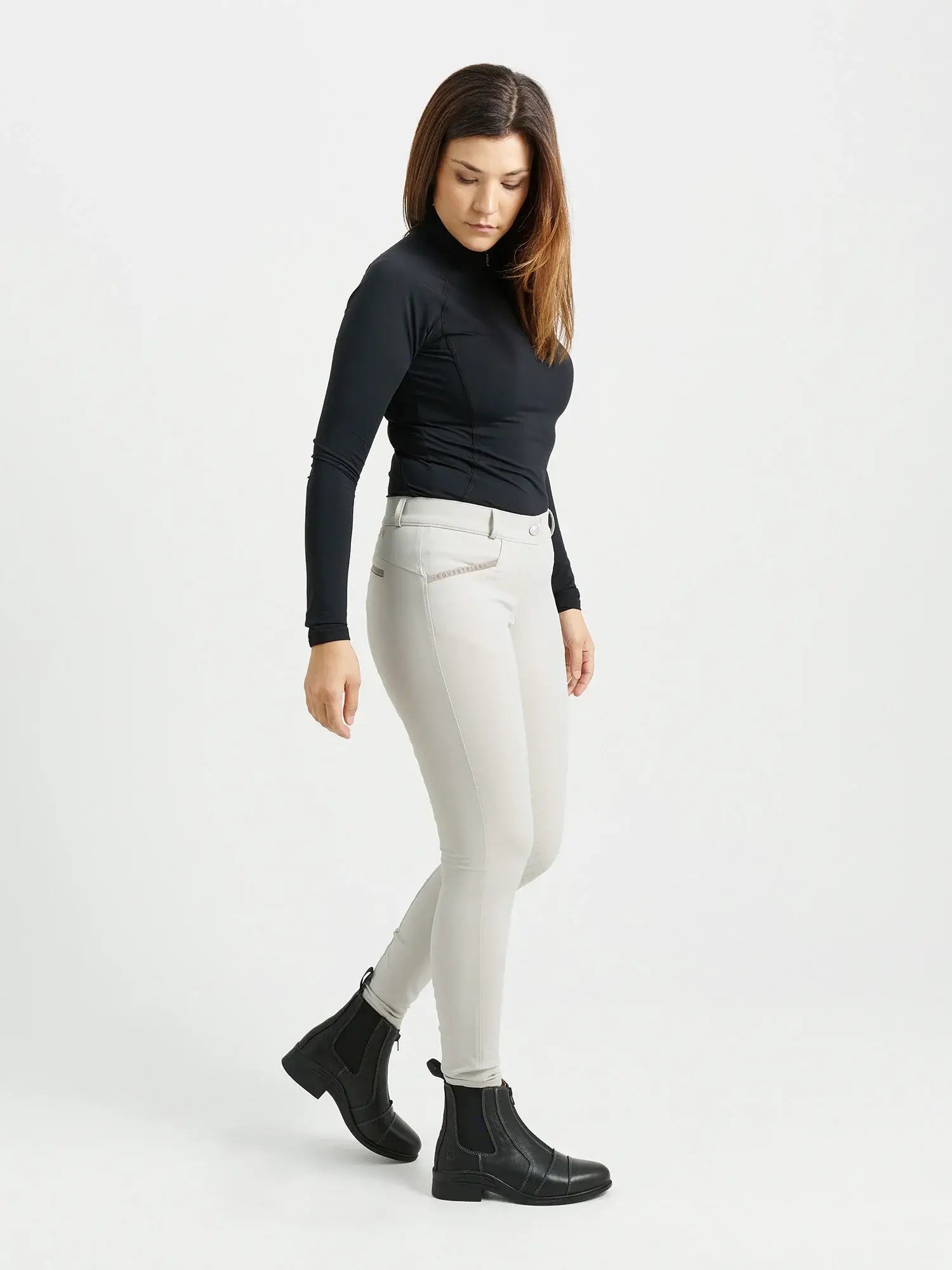 Jacson Hedvig Helskodda Ridbyxor - Beige