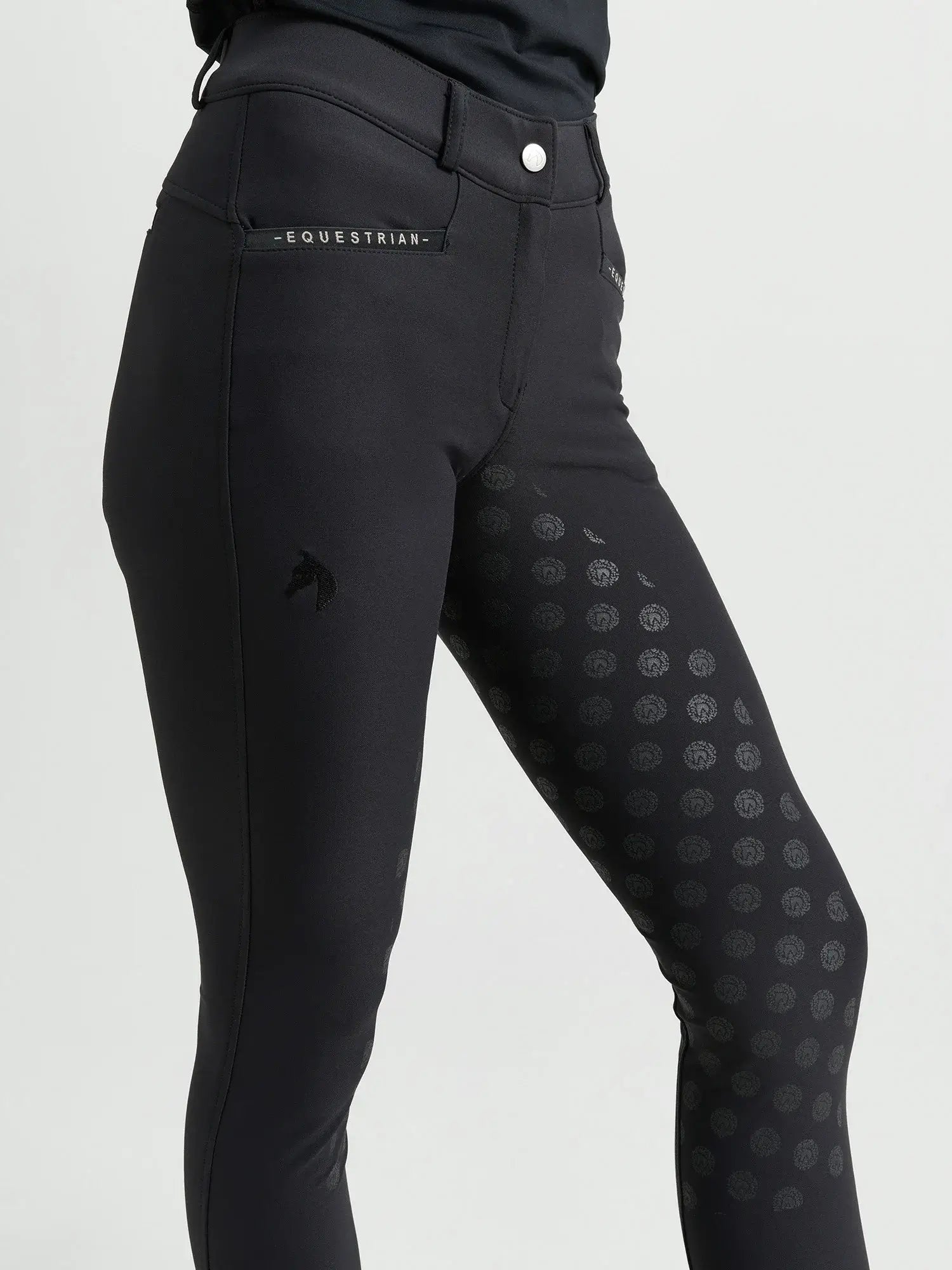 Jacson Hedvig Helskodda Ridbyxor - Svart