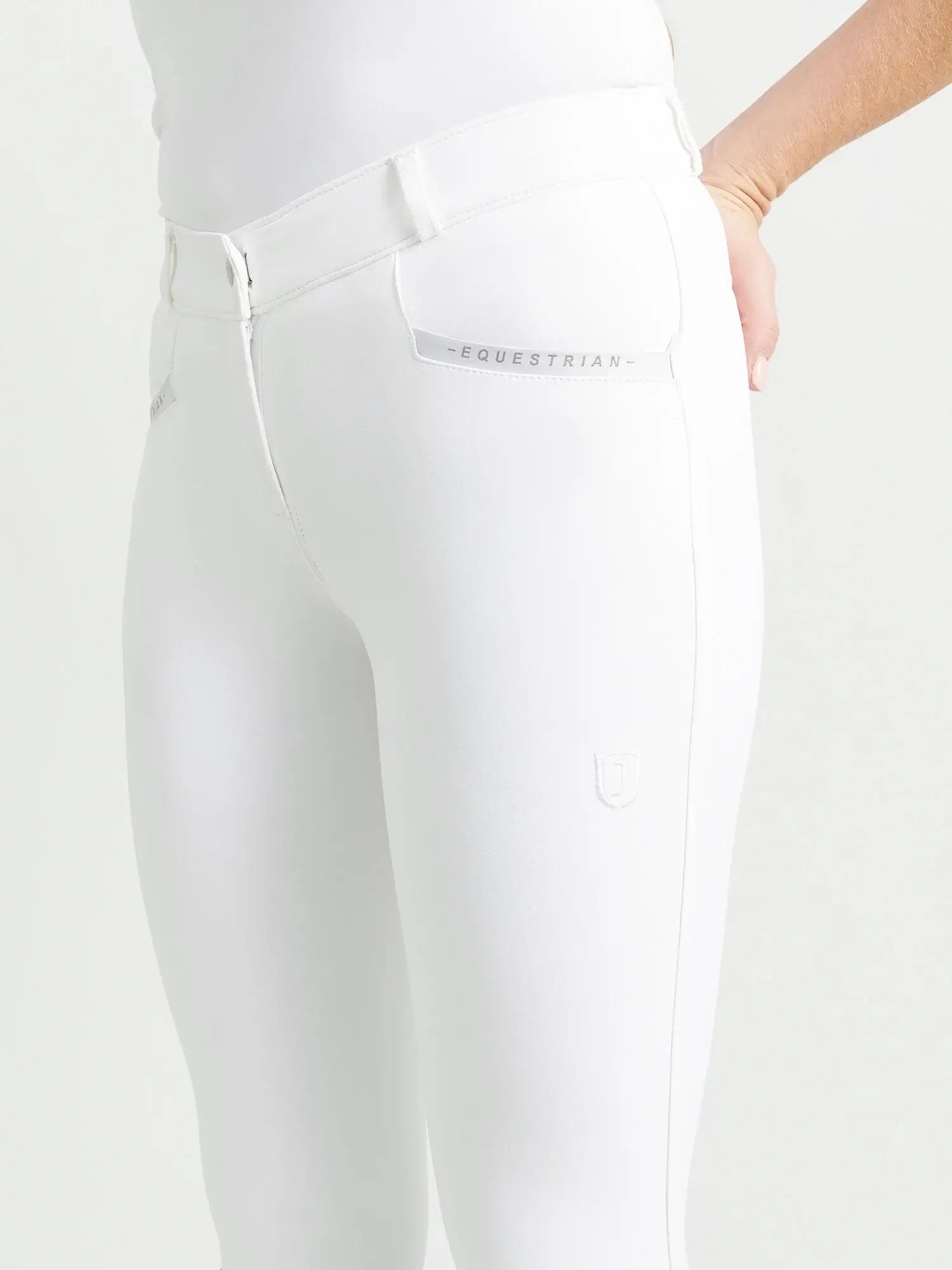 Jacson Hedvig Helskodda Ridbyxor - Vit