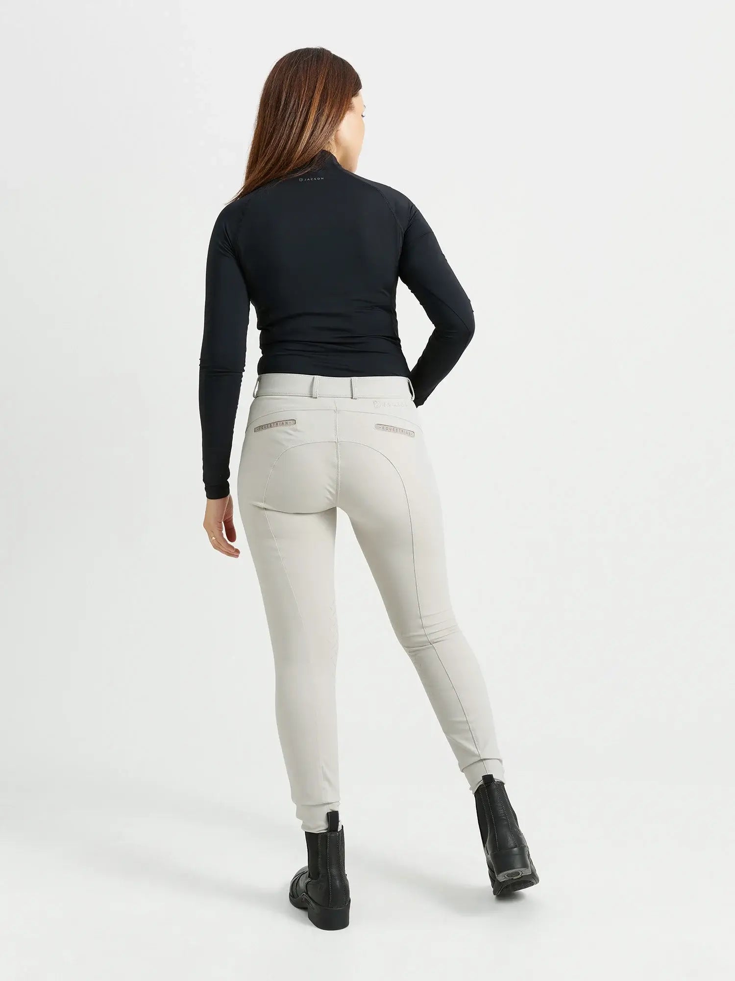 Jacson Hedvig Knäskodda Ridbyxor - Beige