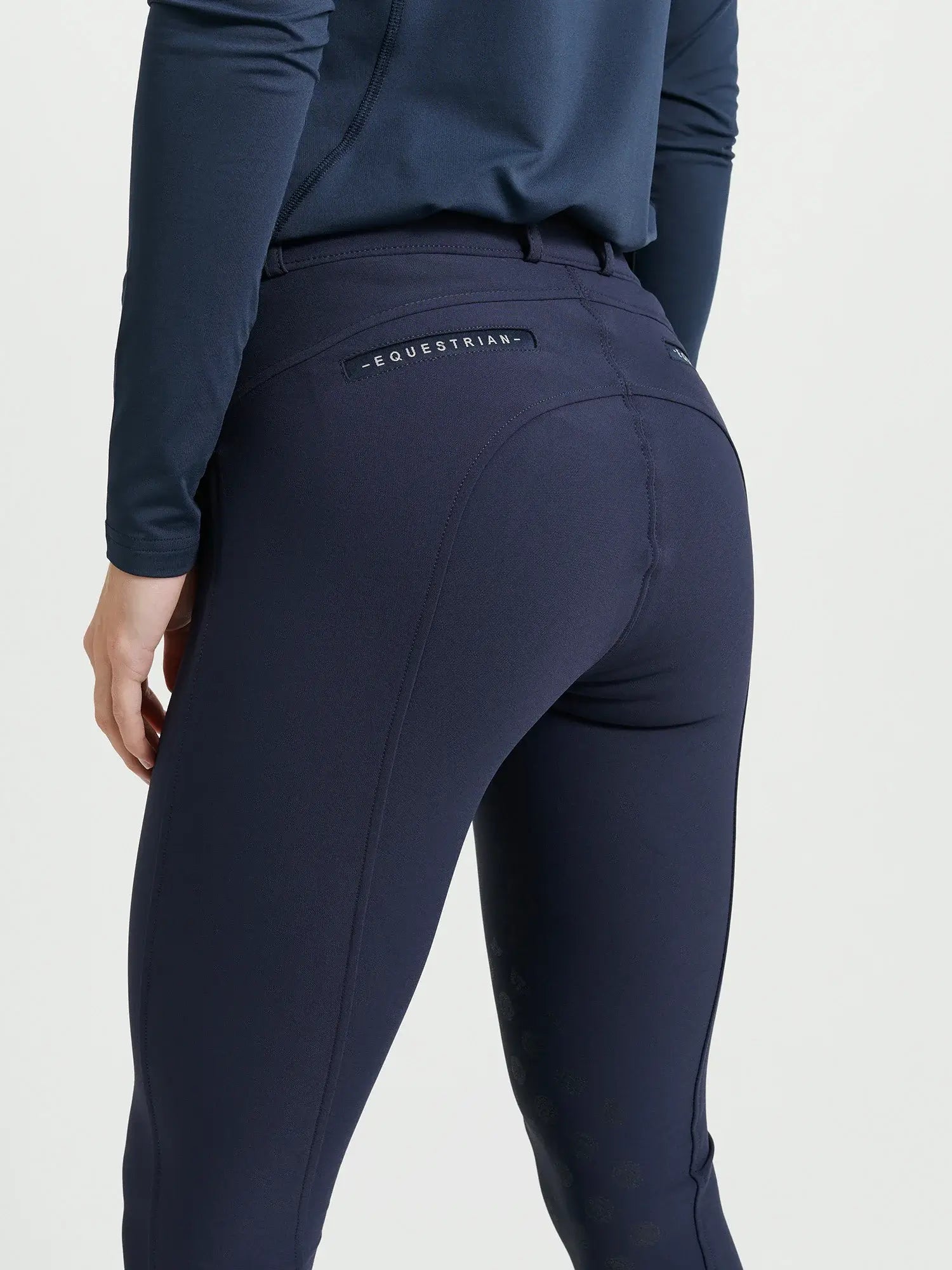 Jacson Hedvig Knäskodda Ridbyxor - Marinblå