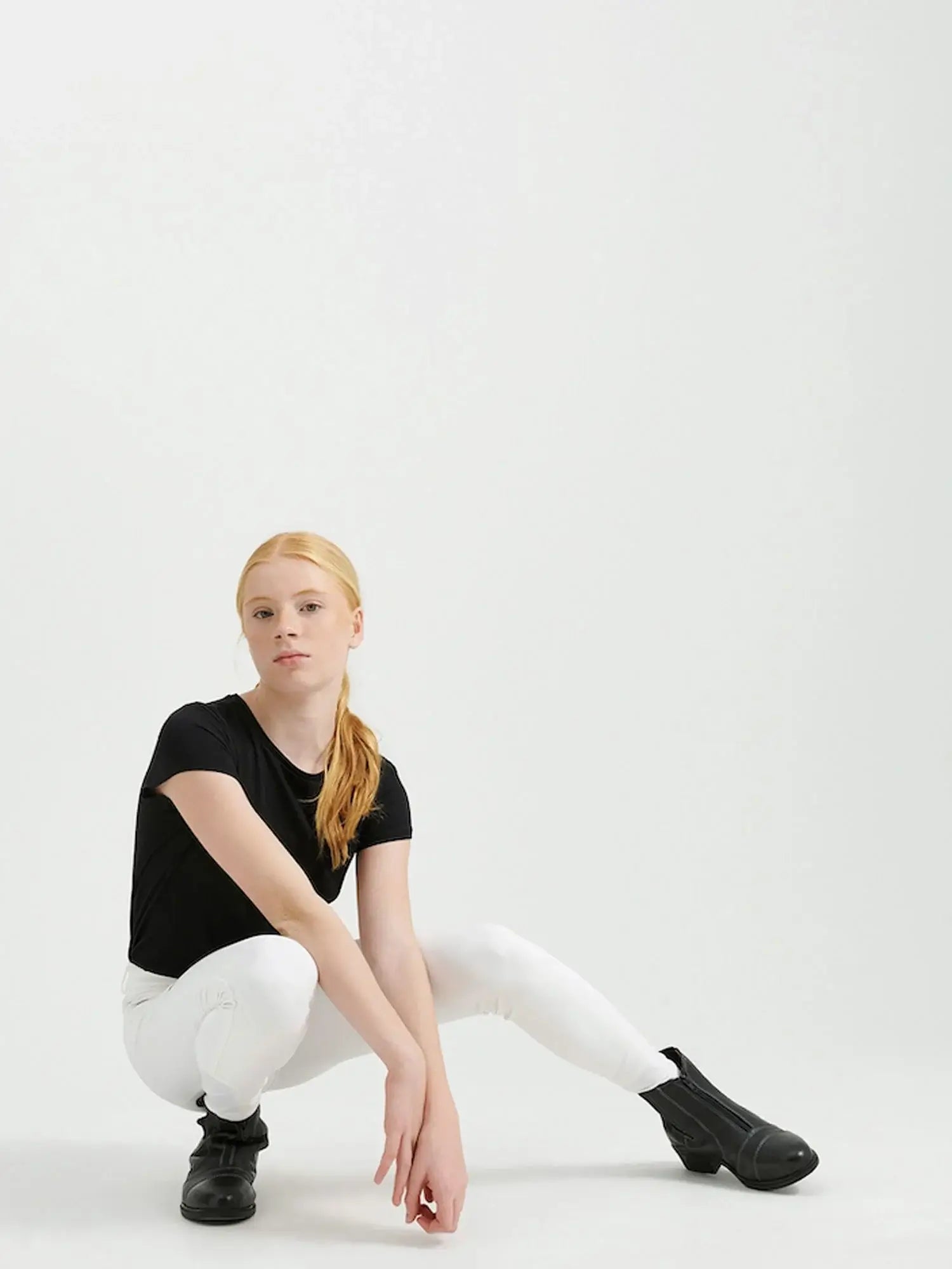 Jacson Hedvig Ridbyxa Helskodd Junior - Vit