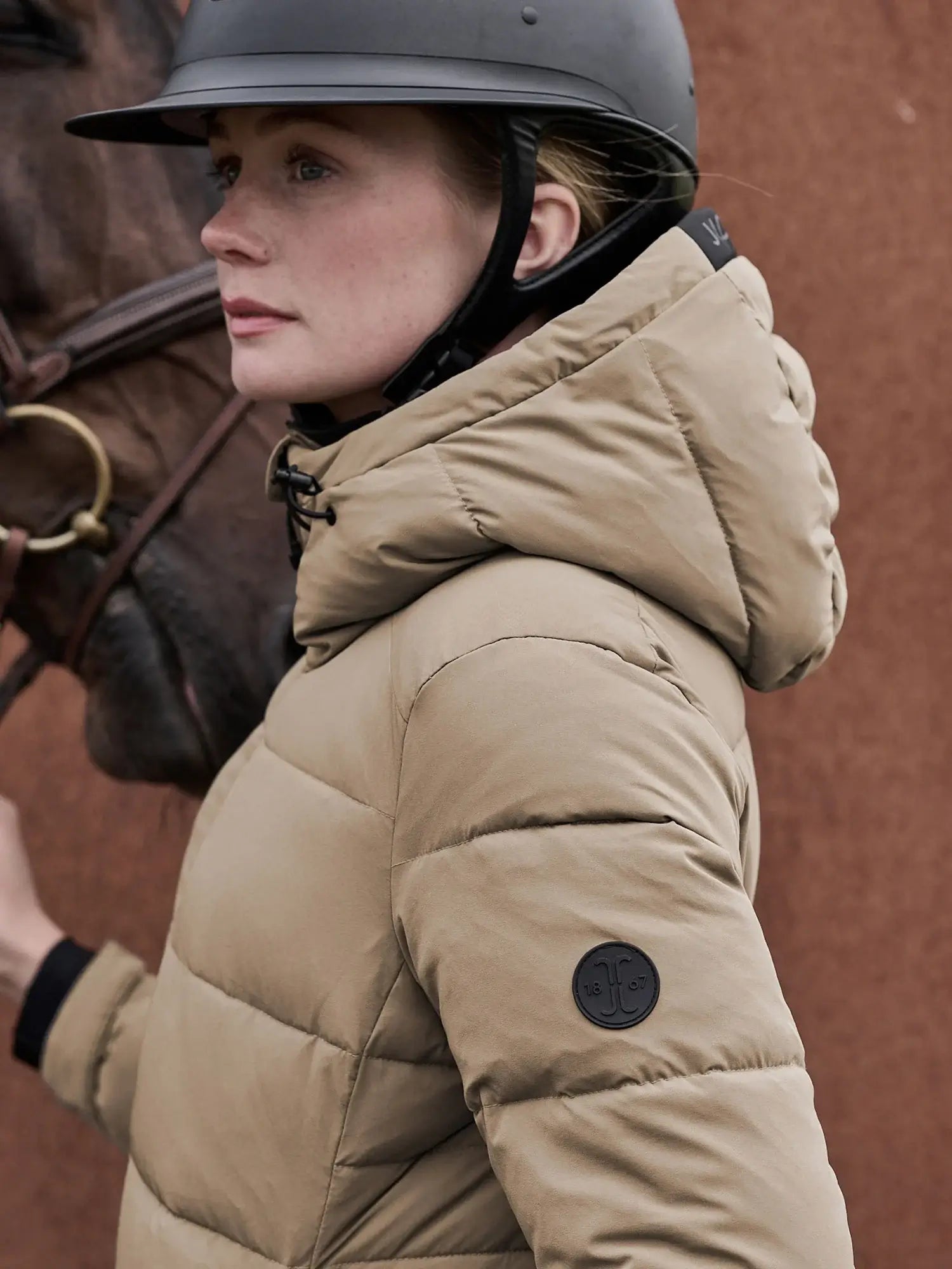 Jacson Idun Vinterjacka - Valnöt