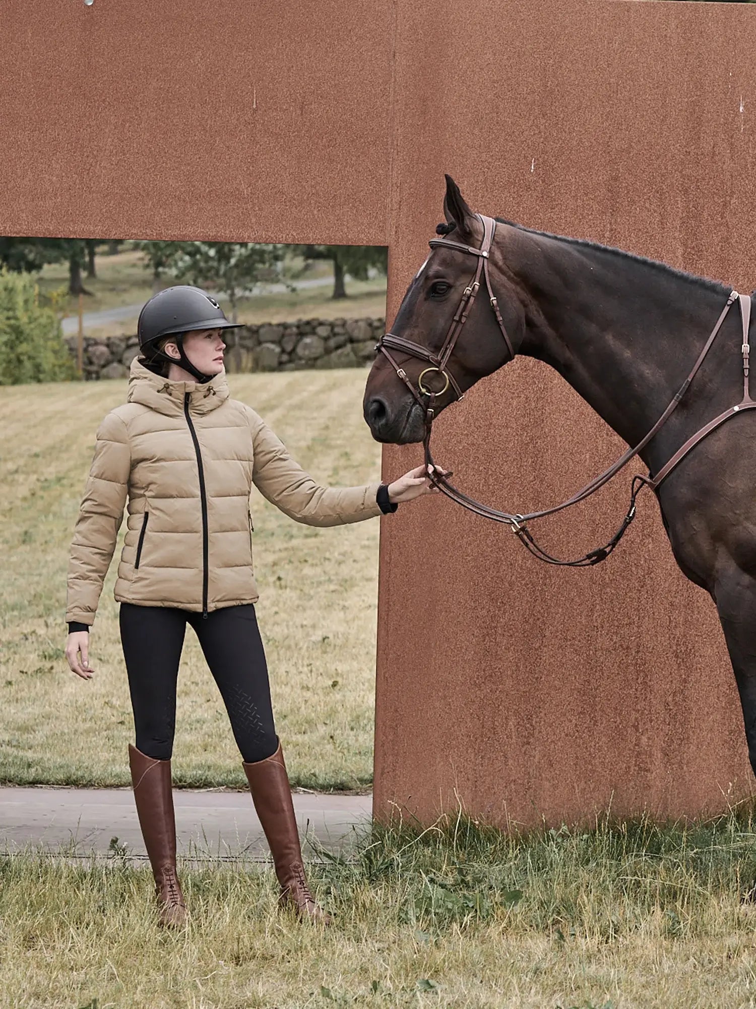 Jacson Idun Vinterjacka - Valnöt