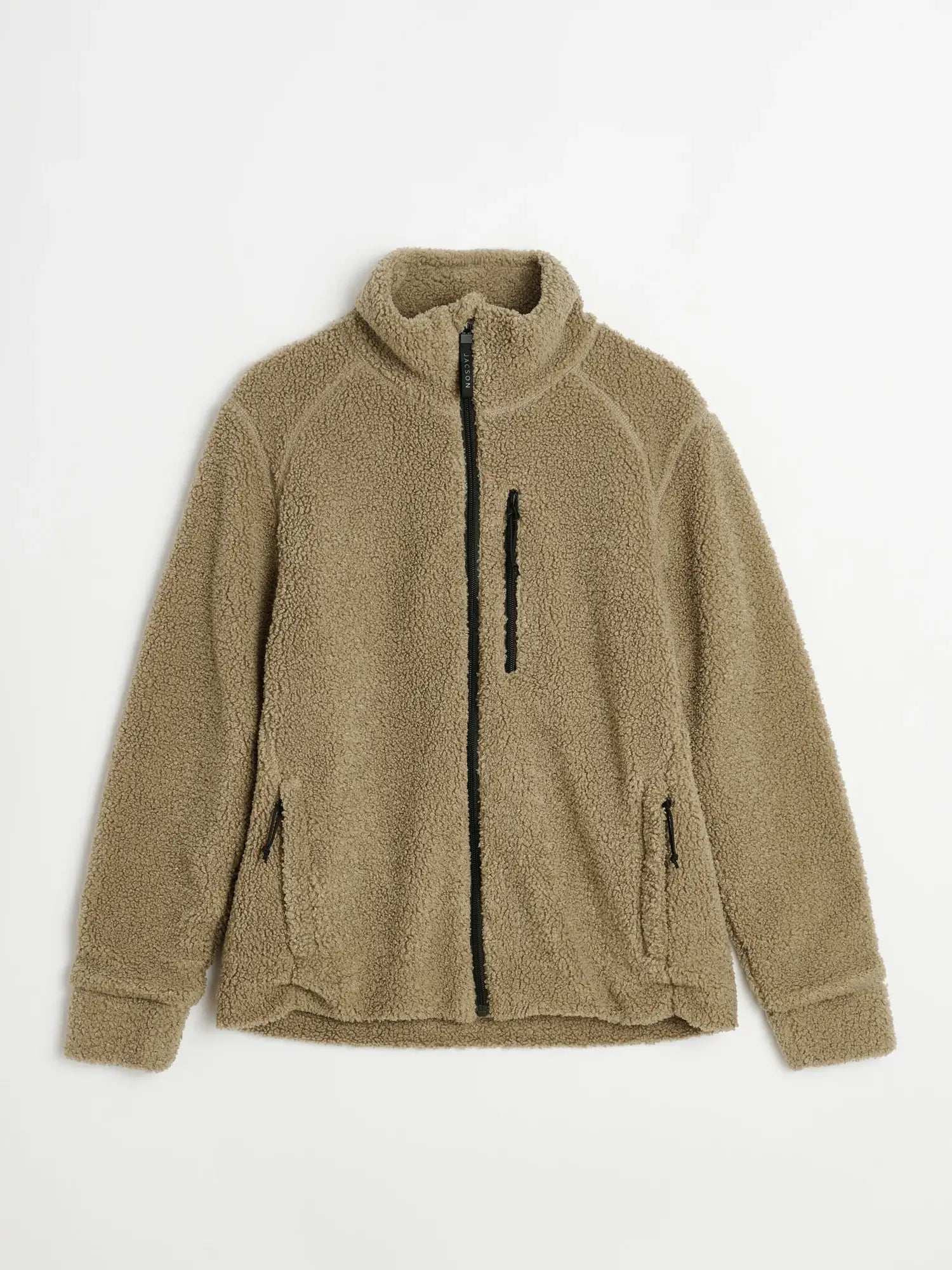 Jacson Inger Ridtröja I Fleece - Beige