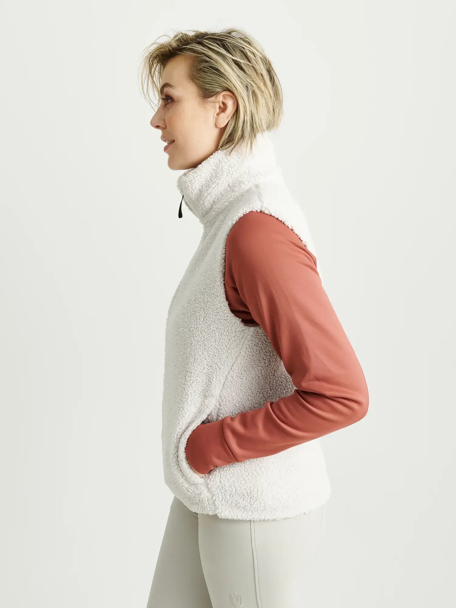 Jacson Inger Ridväst I Fleece - Grå