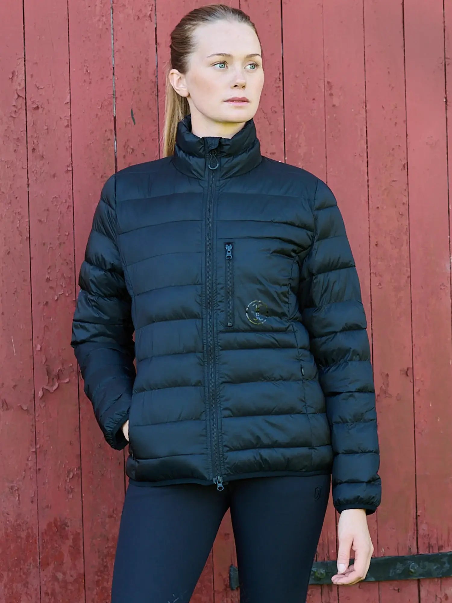 Jacson Lena Ridjacka Lättvikt - Svart