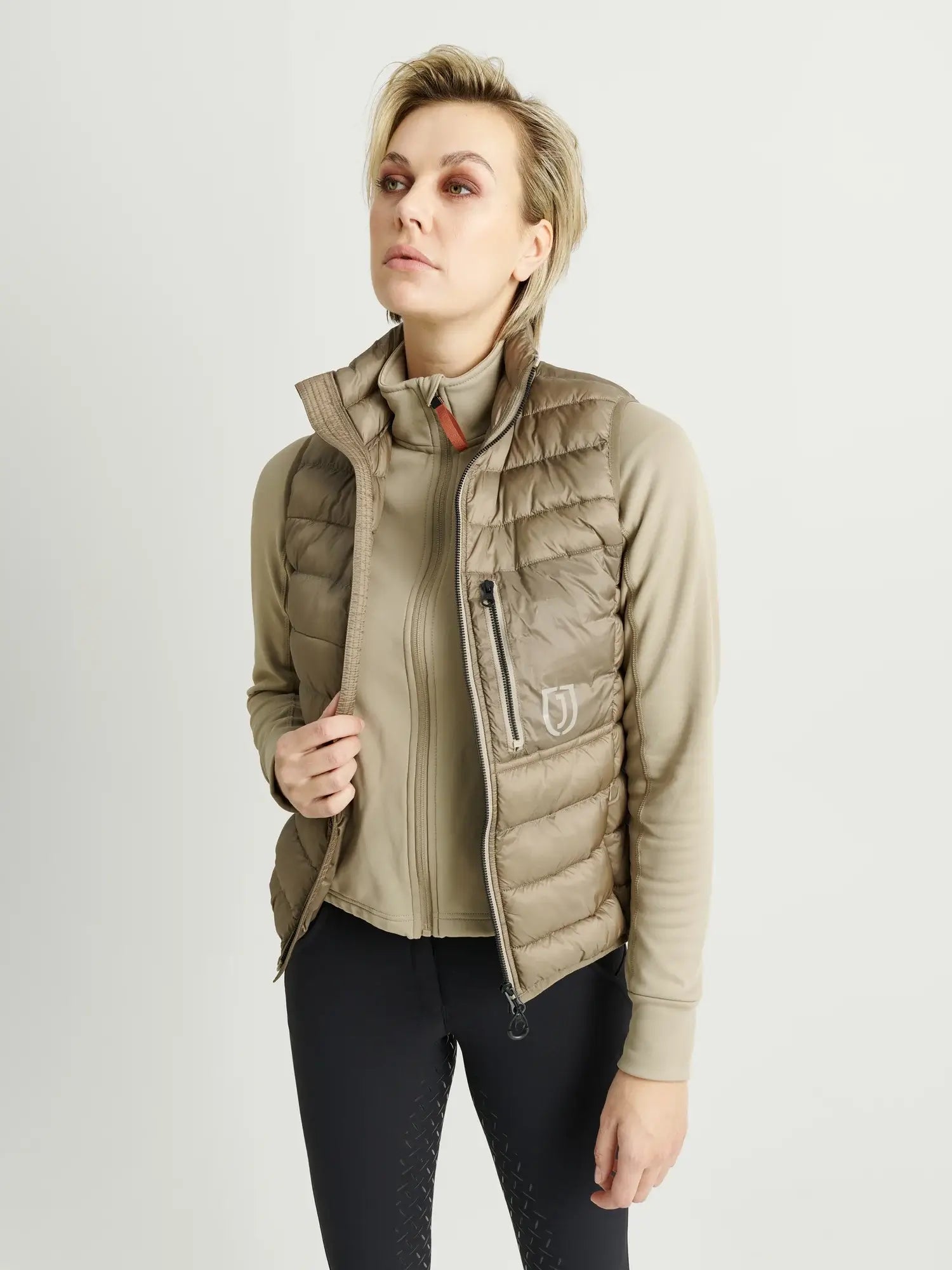 Jacson Lena Ridväst Lättvikt - Beige