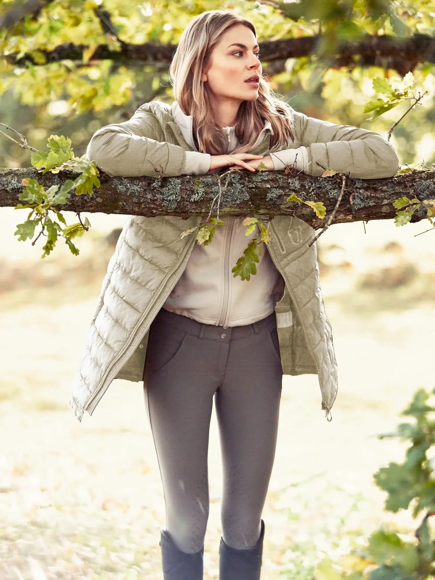 Jacson Lina Ridjacka Lättvikt - Beige