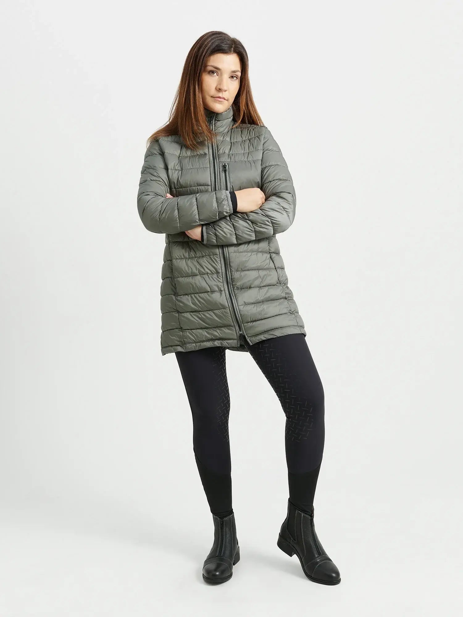 Jacson Lina Ridjacka Lättvikt - Grå