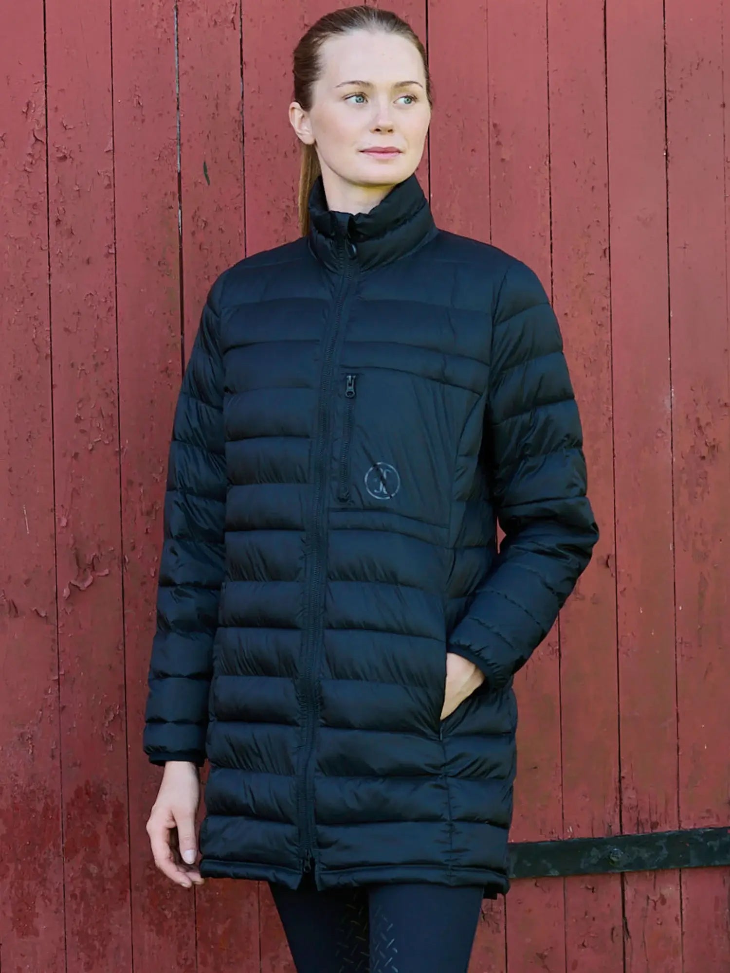 Jacson Lina Ridjacka Lättvikt - Svart