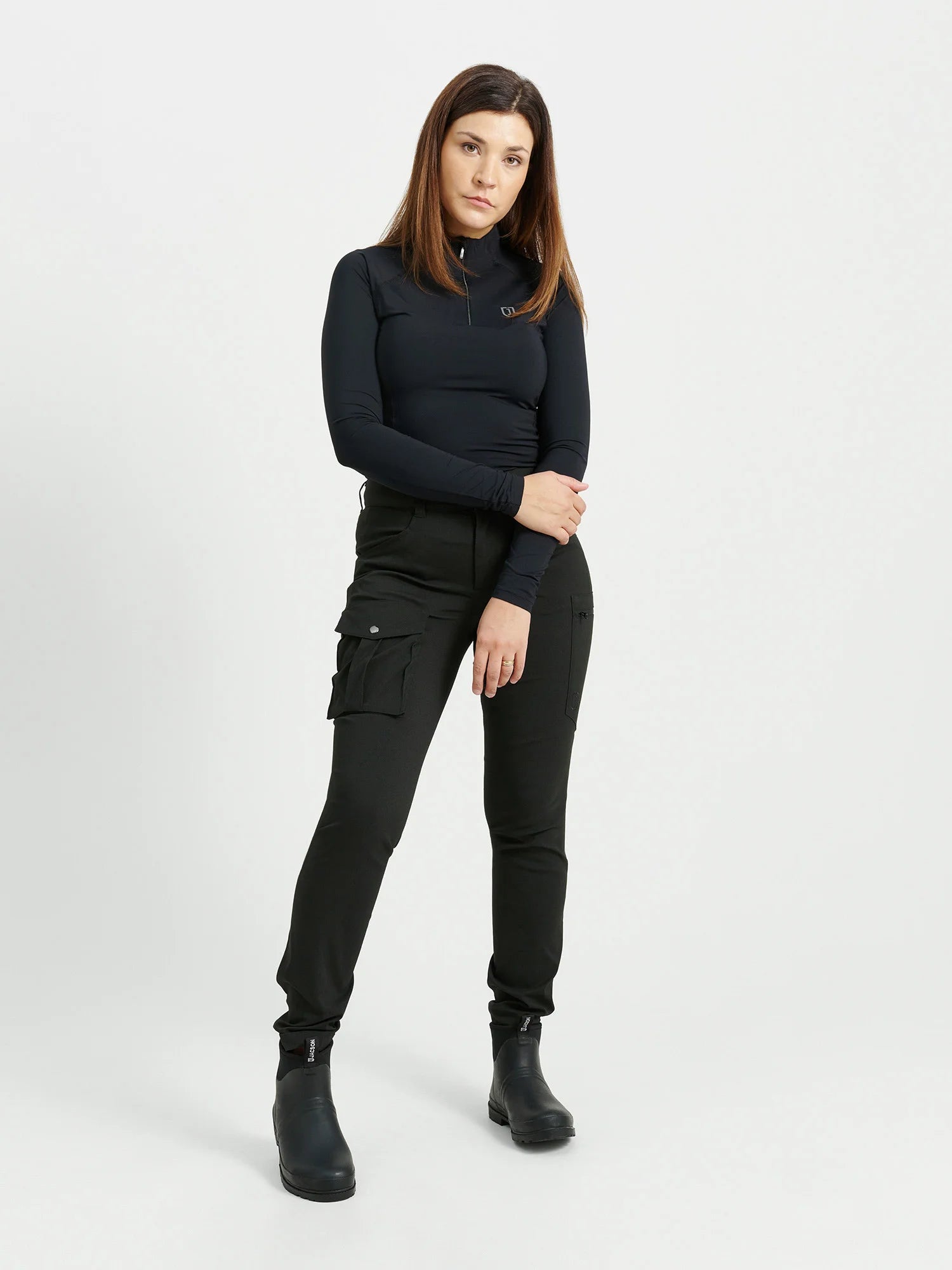 Jacson Majken Stallbyxor - Svart