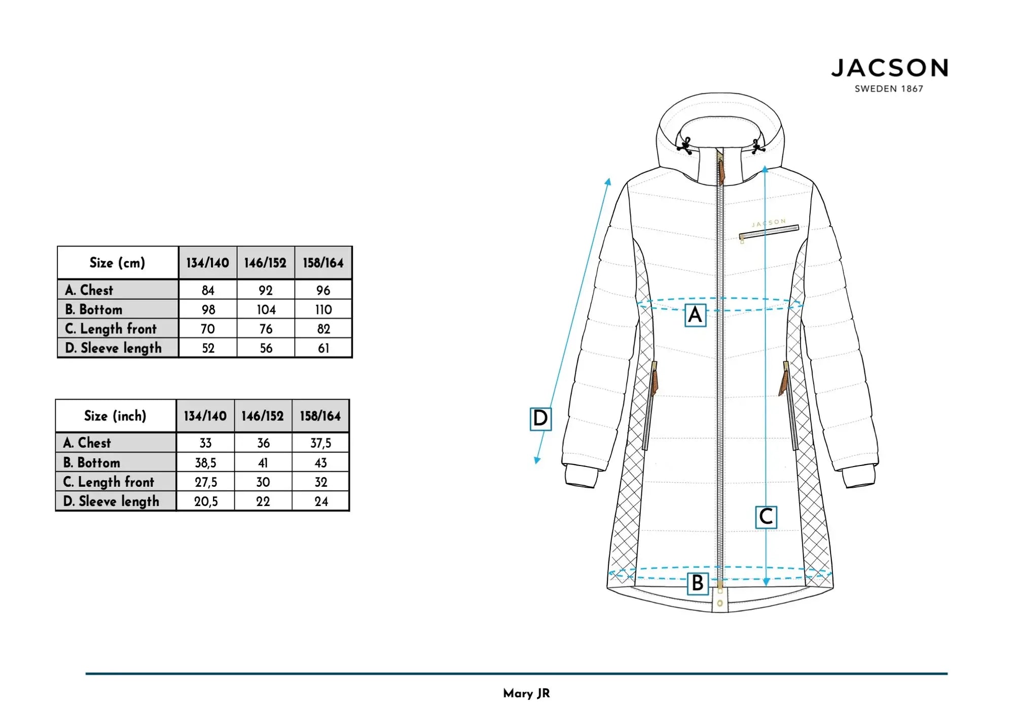 Jacson Molly Kappa Junior - Svart