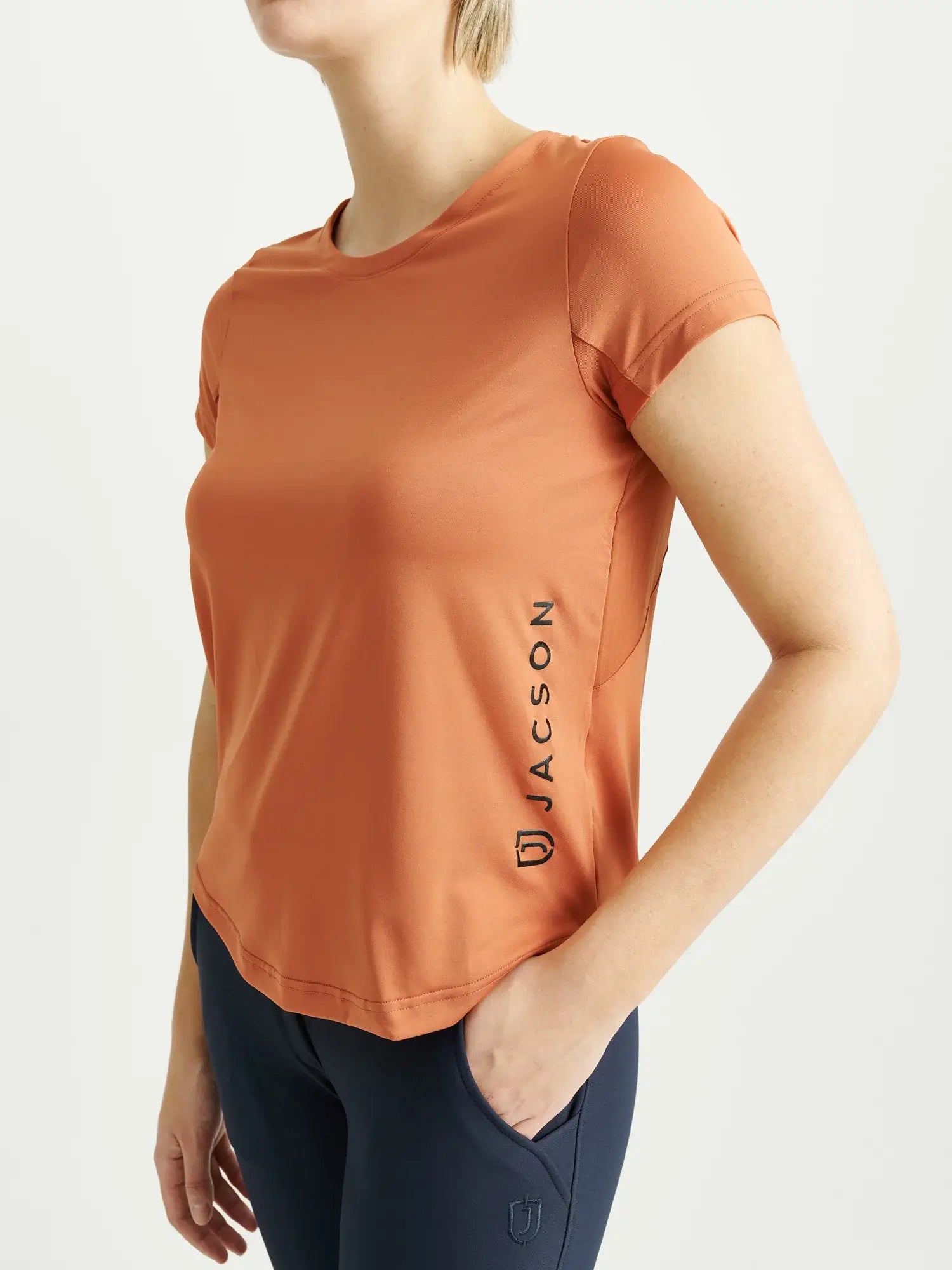 Jacson Mia Funktionstopp Kortärmad - Orange
