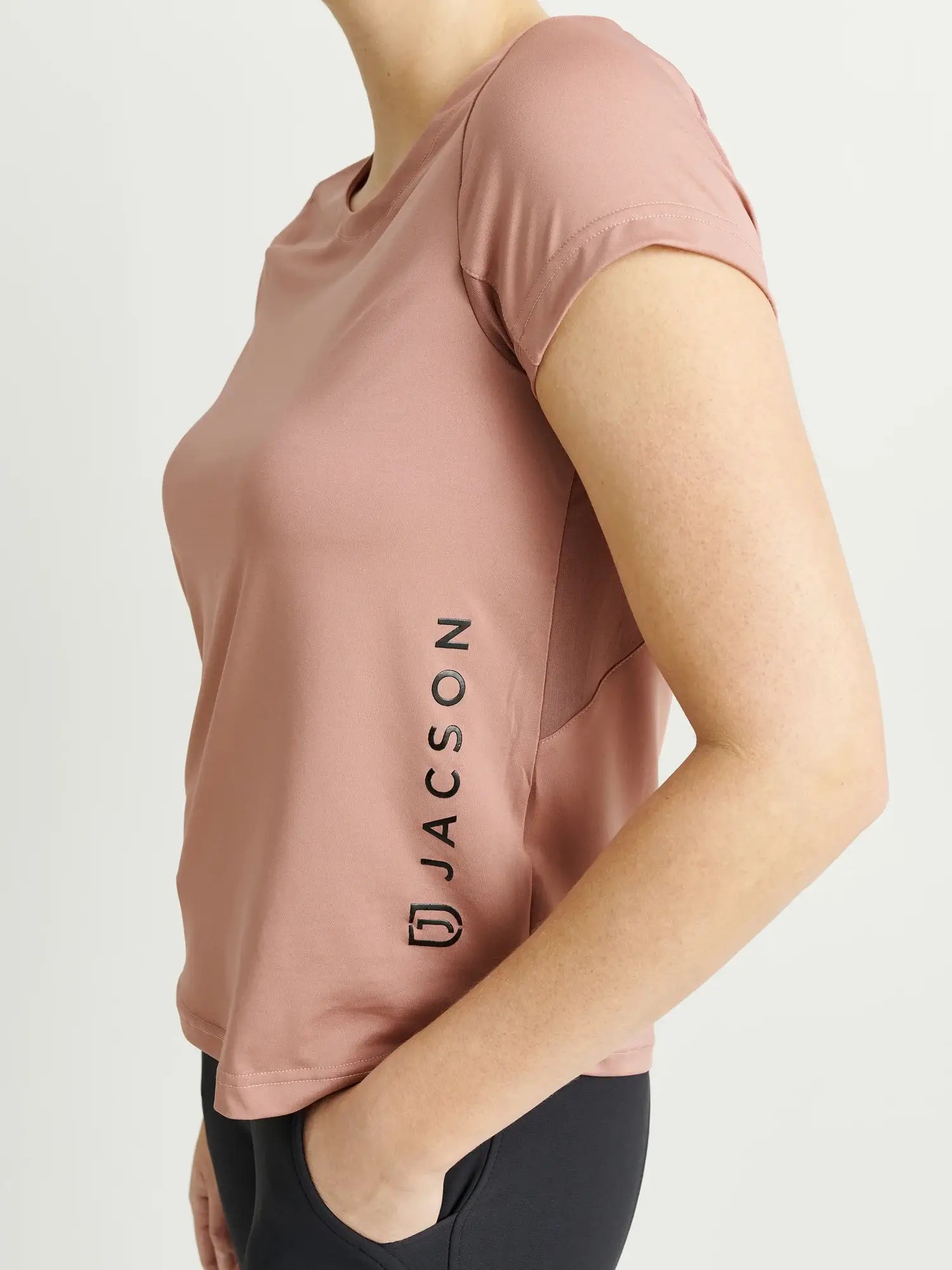 Jacson Mia Funktionstopp Kortärmad - Rosa