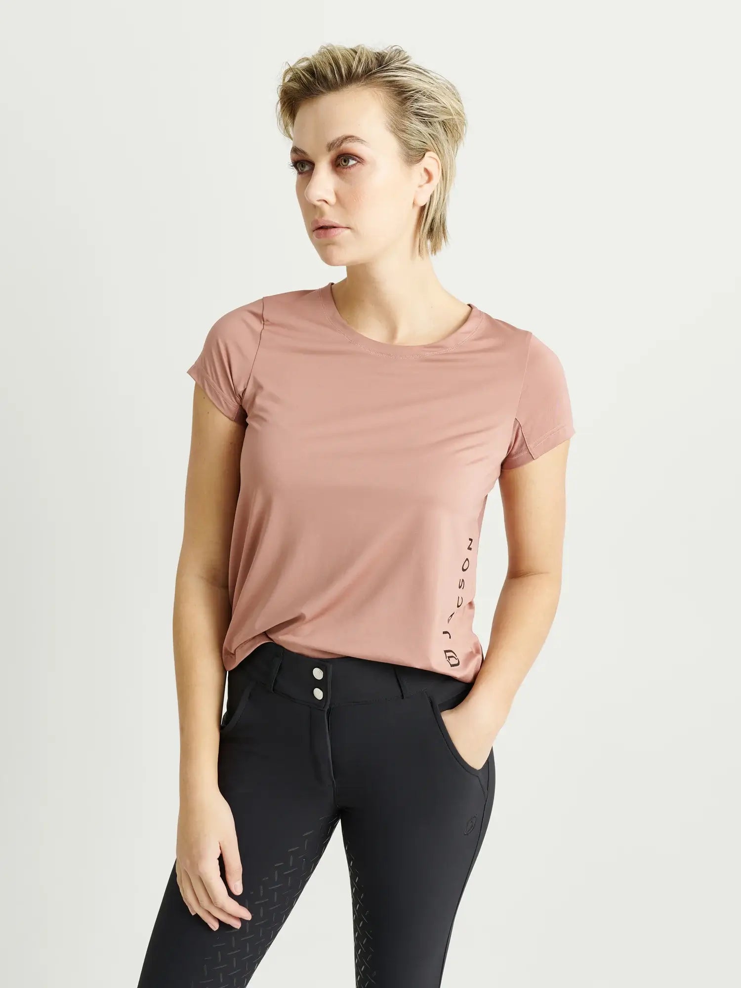 Jacson Mia Funktionstopp Kortärmad - Rosa