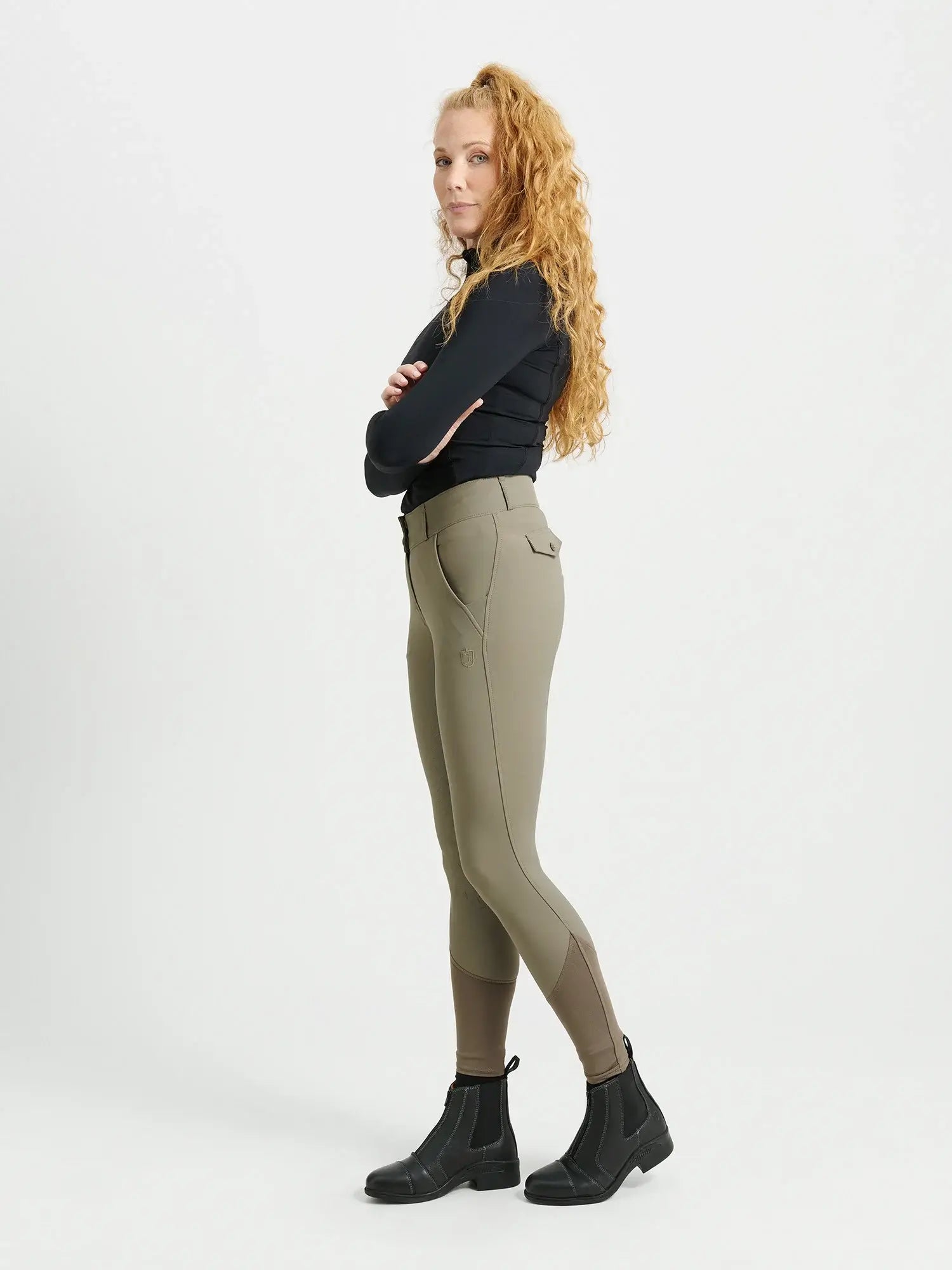 Jacson Rigmor Helskodd Ridbyxa - Brun