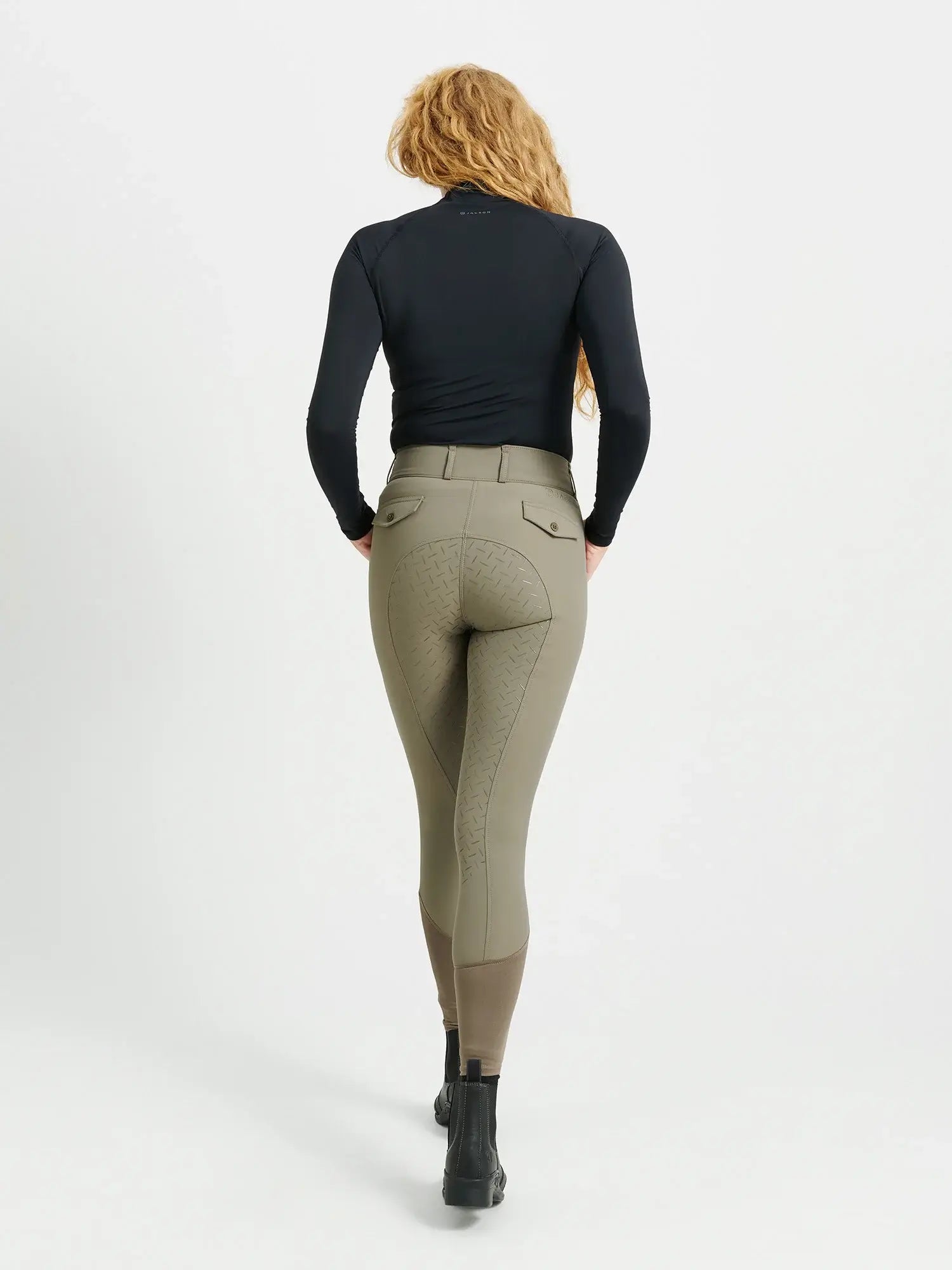 Jacson Rigmor Helskodd Ridbyxa - Brun