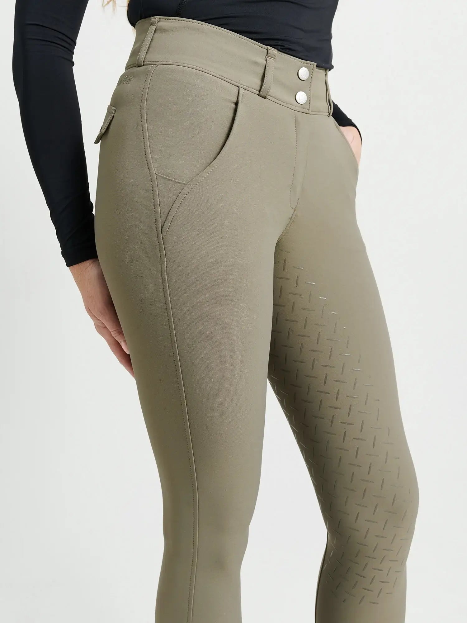 Jacson Rigmor Helskodd Ridbyxa - Brun