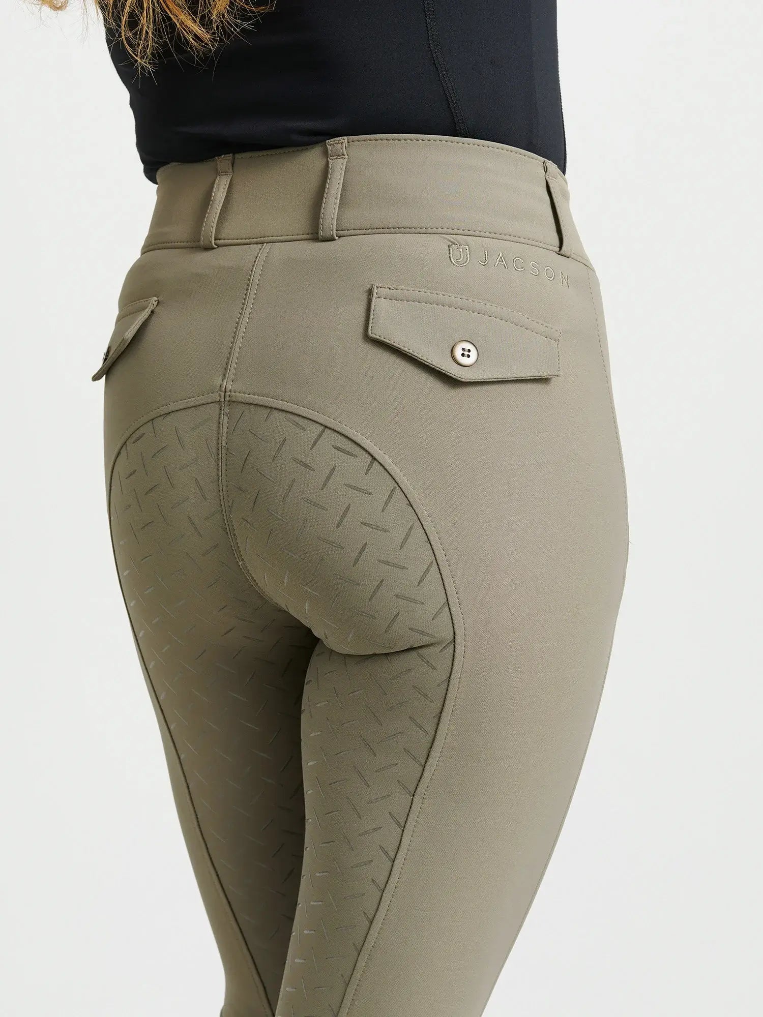 Jacson Rigmor Helskodd Ridbyxa - Brun