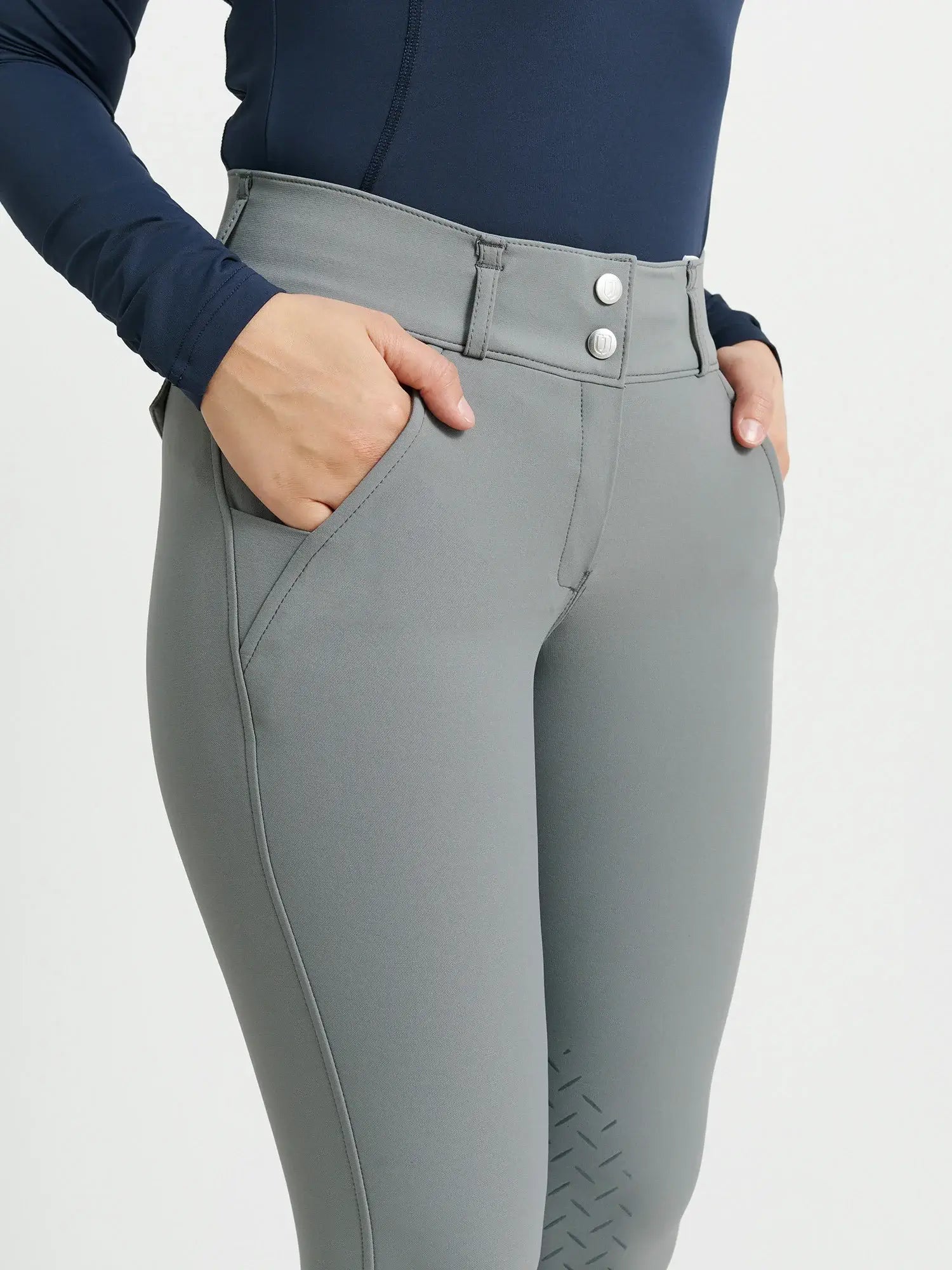 Jacson Rigmor Helskodd Ridbyxa - Grå