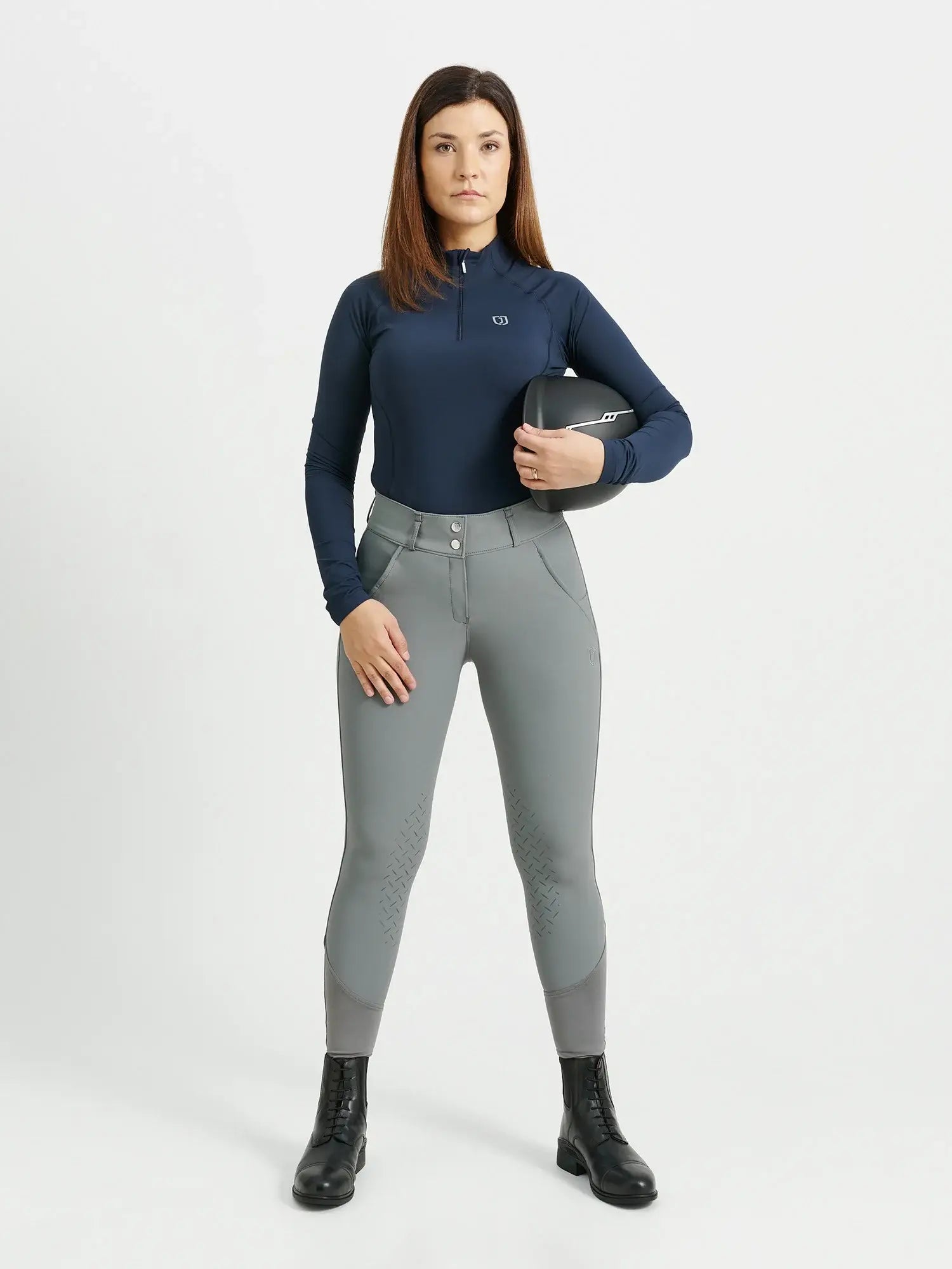 Jacson Rigmor Helskodd Ridbyxa - Grå