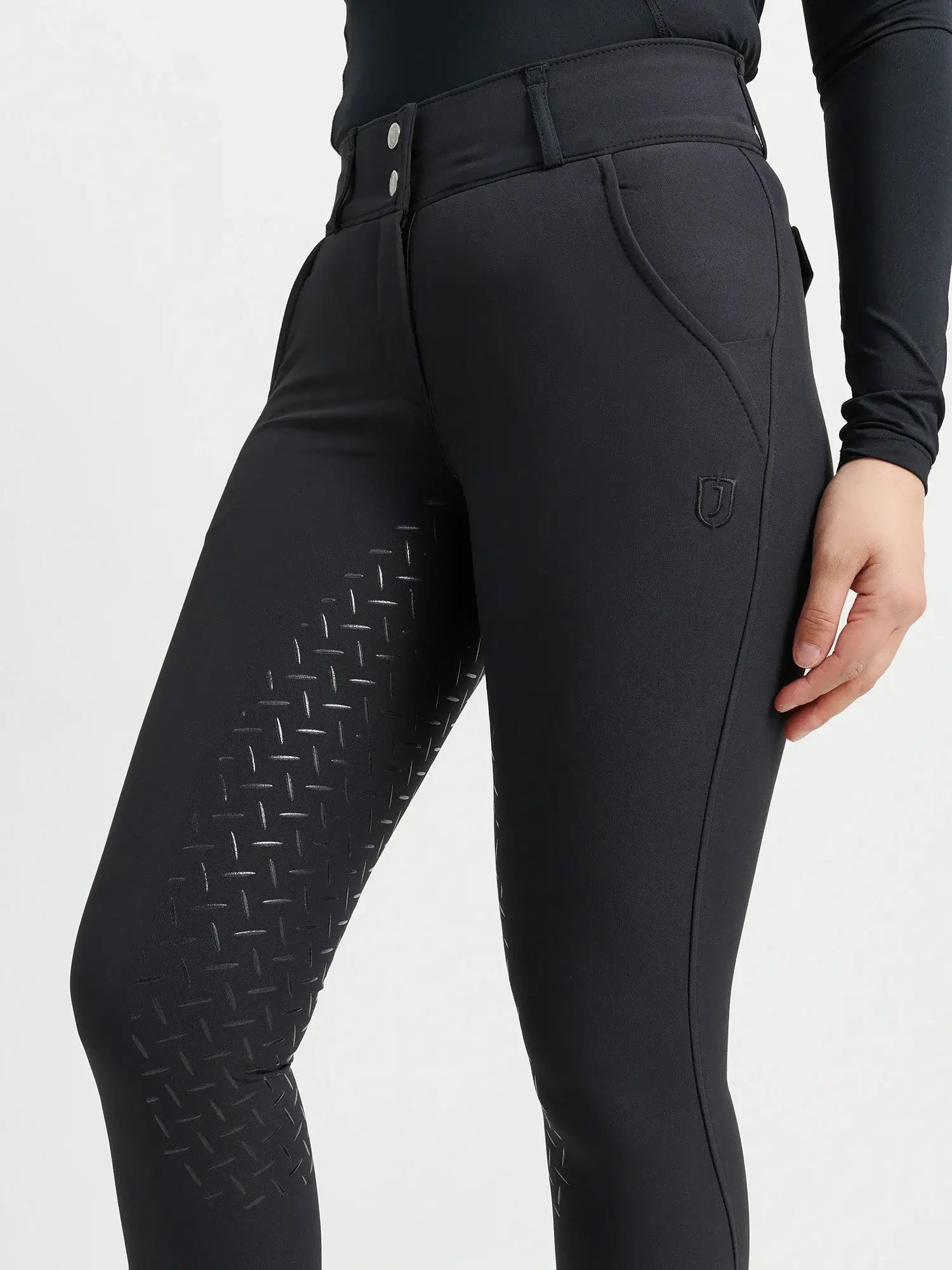 Jacson Rigmor Helskodd Ridbyxa - Svart