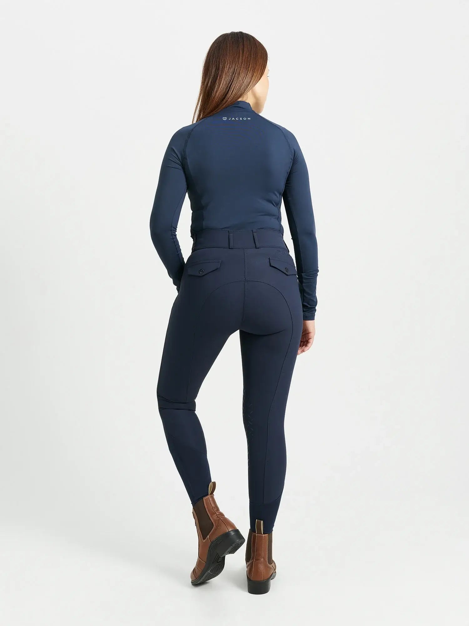 Jacson Rigmor Ridbyxa Knäskodd - Marinblå