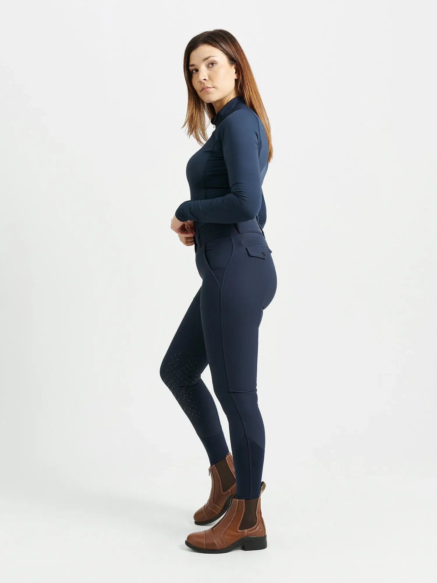 Jacson Rigmor Ridbyxa Knäskodd - Marinblå