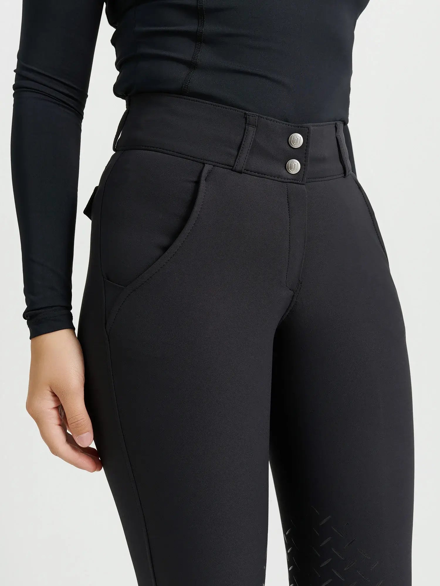 Jacson Rigmor Ridbyxa Knäskodd - Svart