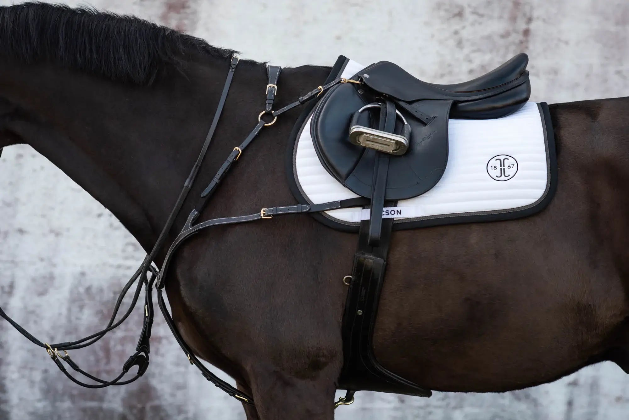 Jacson Karlskrona Schabrak Full Allround - Vit/svart