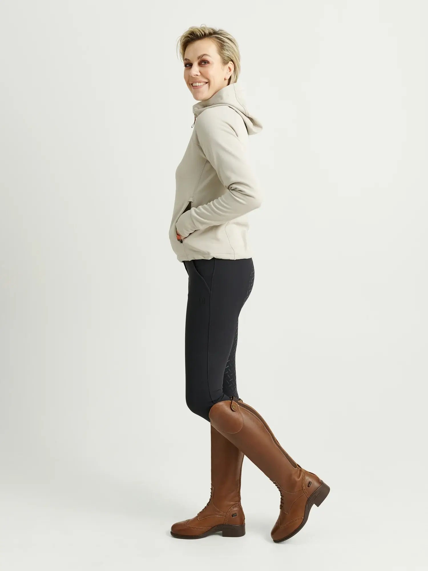 Jacson Siv Funktionsjacka Med Huva - Grå