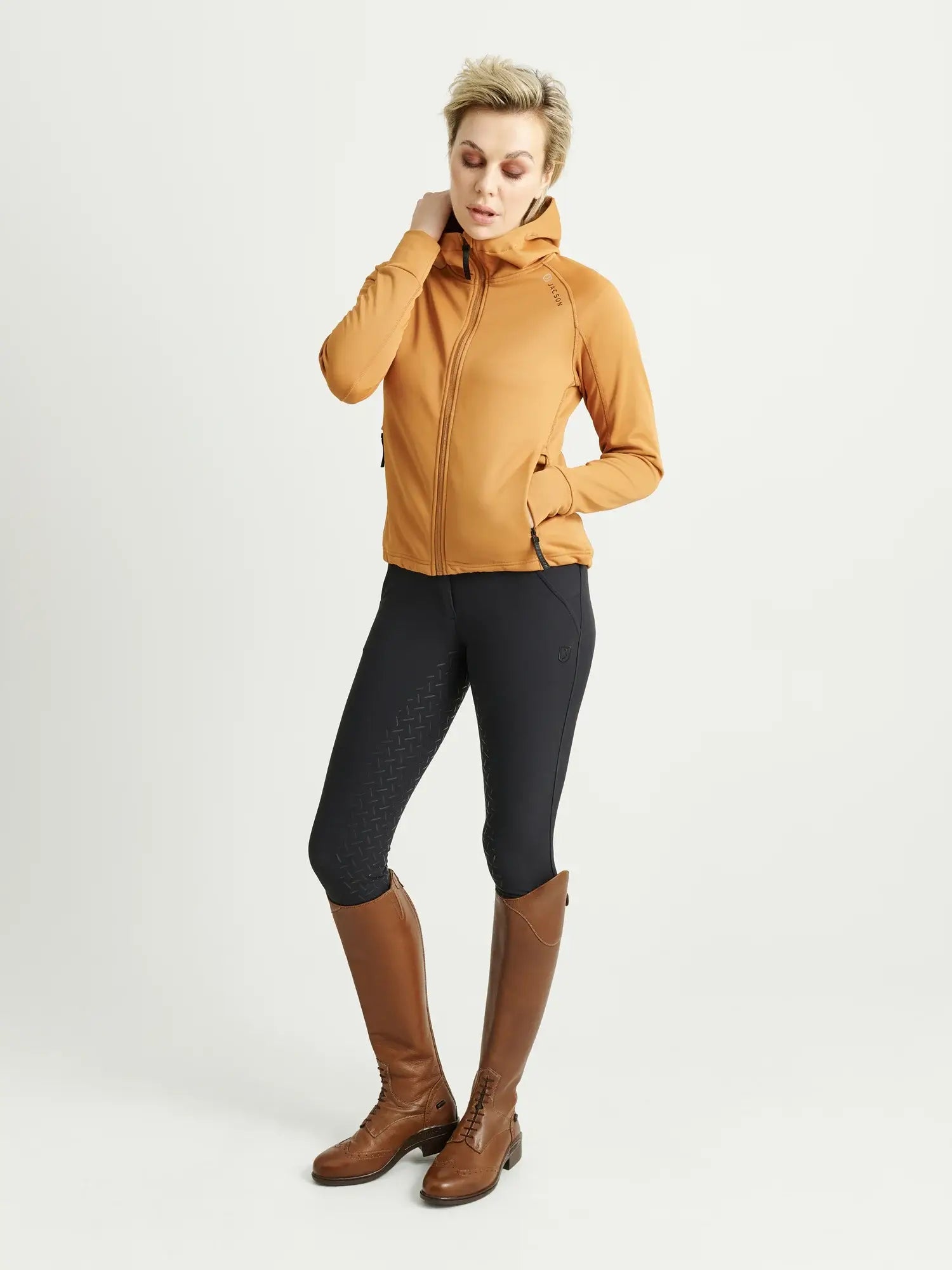 Jacson Siv Funktionsjacka Med Huva - Orange