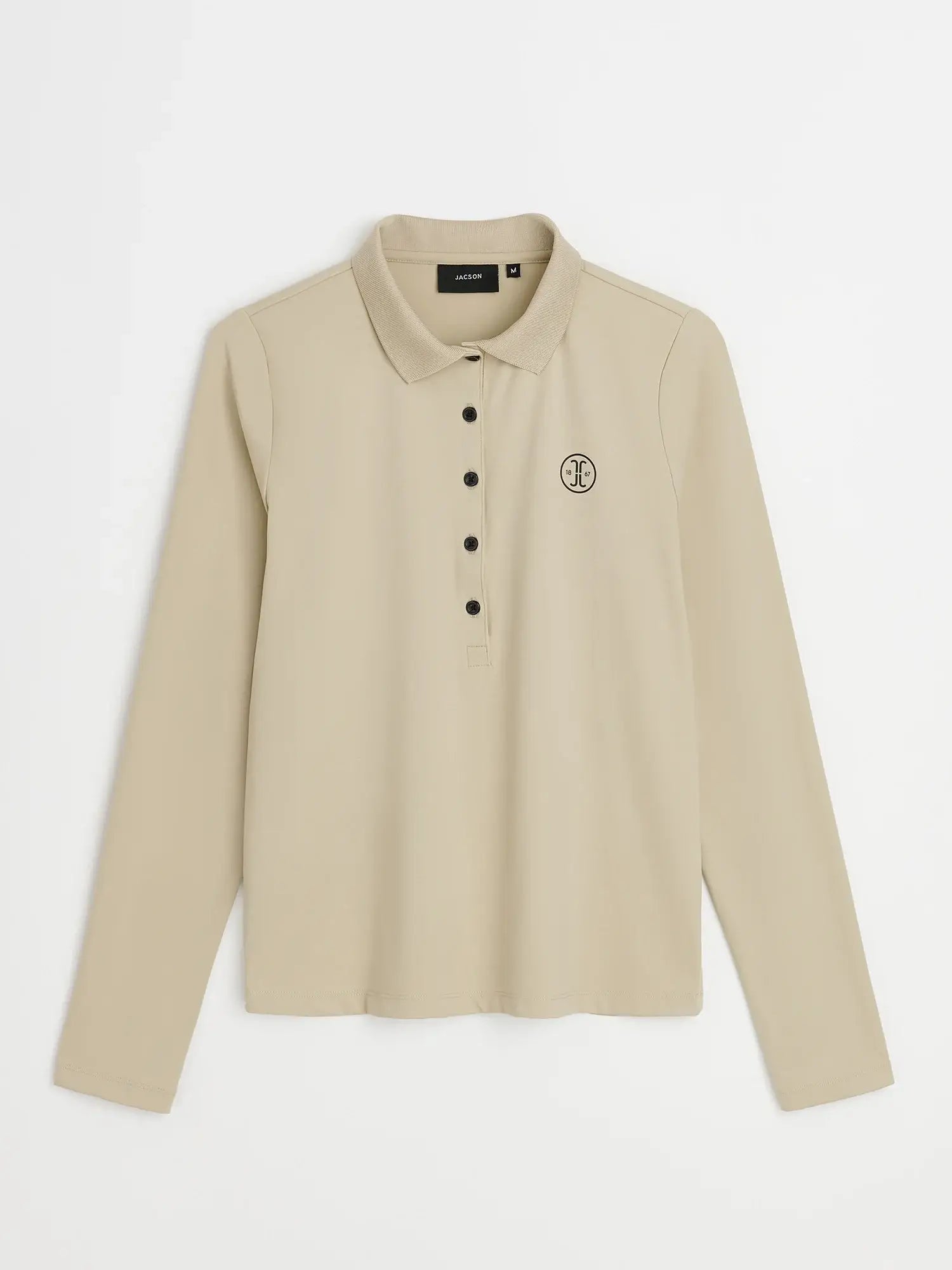 Jacson Ylva Långärmad Piké - Pure Cashmere