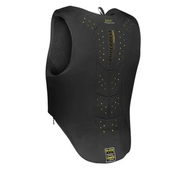 Komperdell Säkerhetsväst Front Zip Barn - Svart