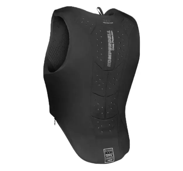 Komperdell Säkerhetsväst Front Zip Slim Fit - Svart