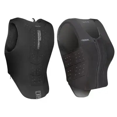 Komperdell Säkerhetsväst Front Zip Slim Fit - Svart