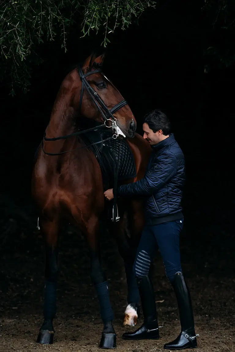 Equestrian Stockholm Bomber Jacket herr - Navy