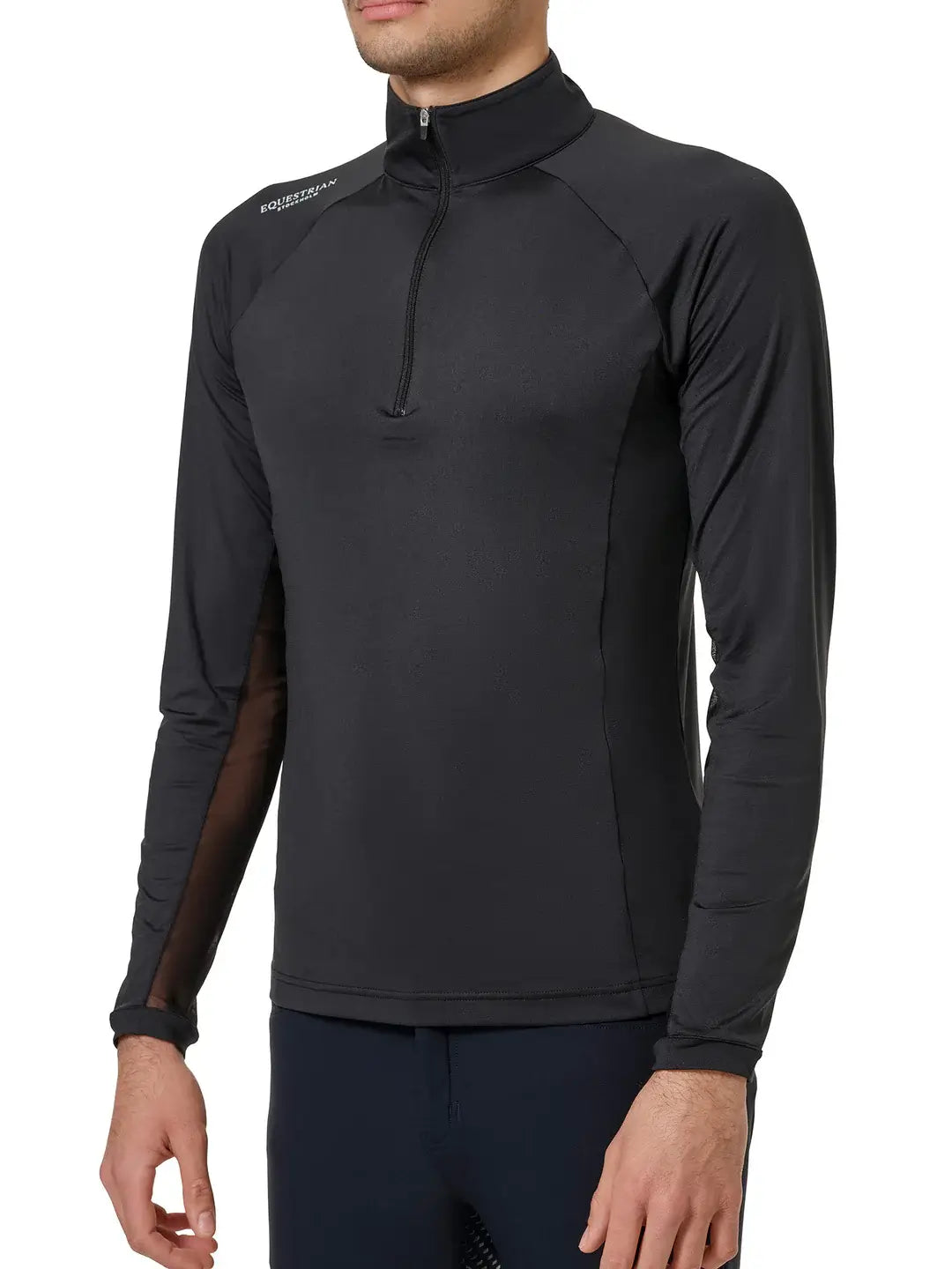 Equestrian Stockholm Air Breeze Sunshirt Herr - Svart