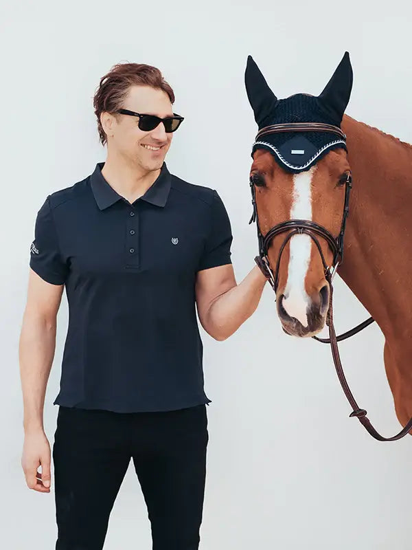 Equestrian Stockholm Herrpiké Clean - Navy