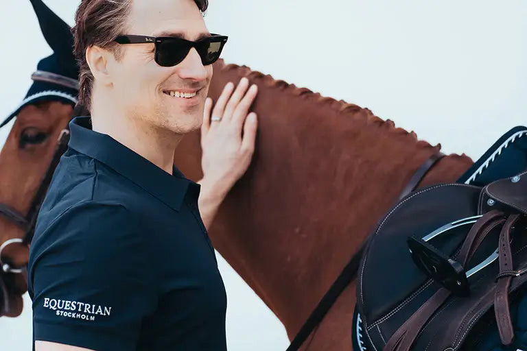 Equestrian Stockholm Herrpiké Clean - Navy