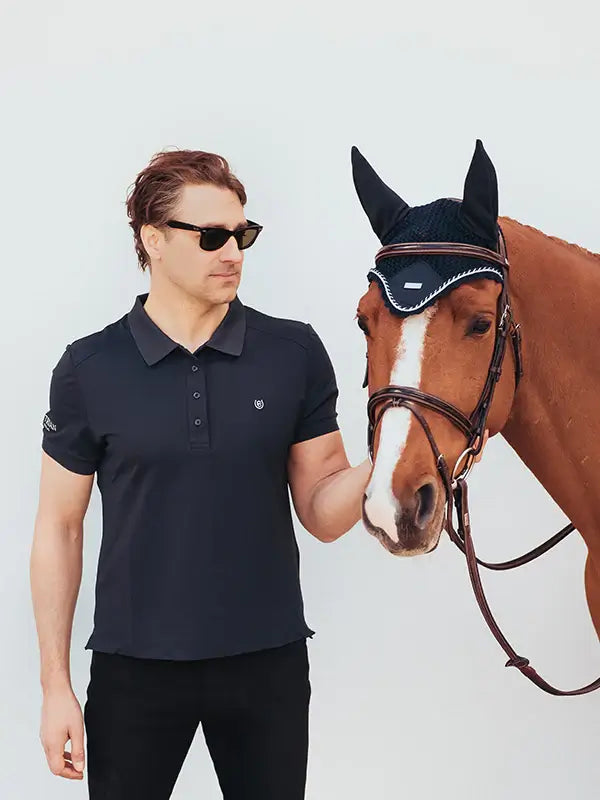 Equestrian Stockholm Herrpiké Clean - Navy