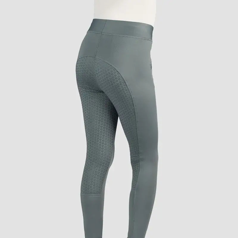 Red Horse Ridtights Khloé Barn - Grå med stjärnmönster