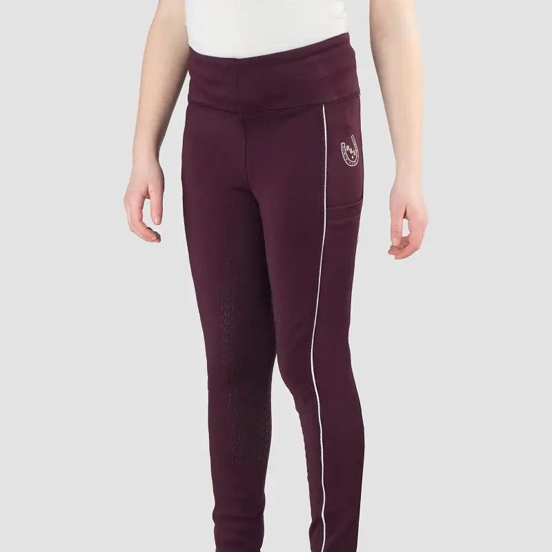 Red Horse Ridtights Yuki Barn - Lila