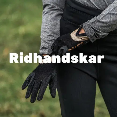 ridhandskar till alla väder