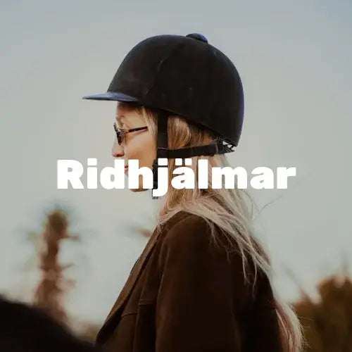 ridhjälmar i alla stilar