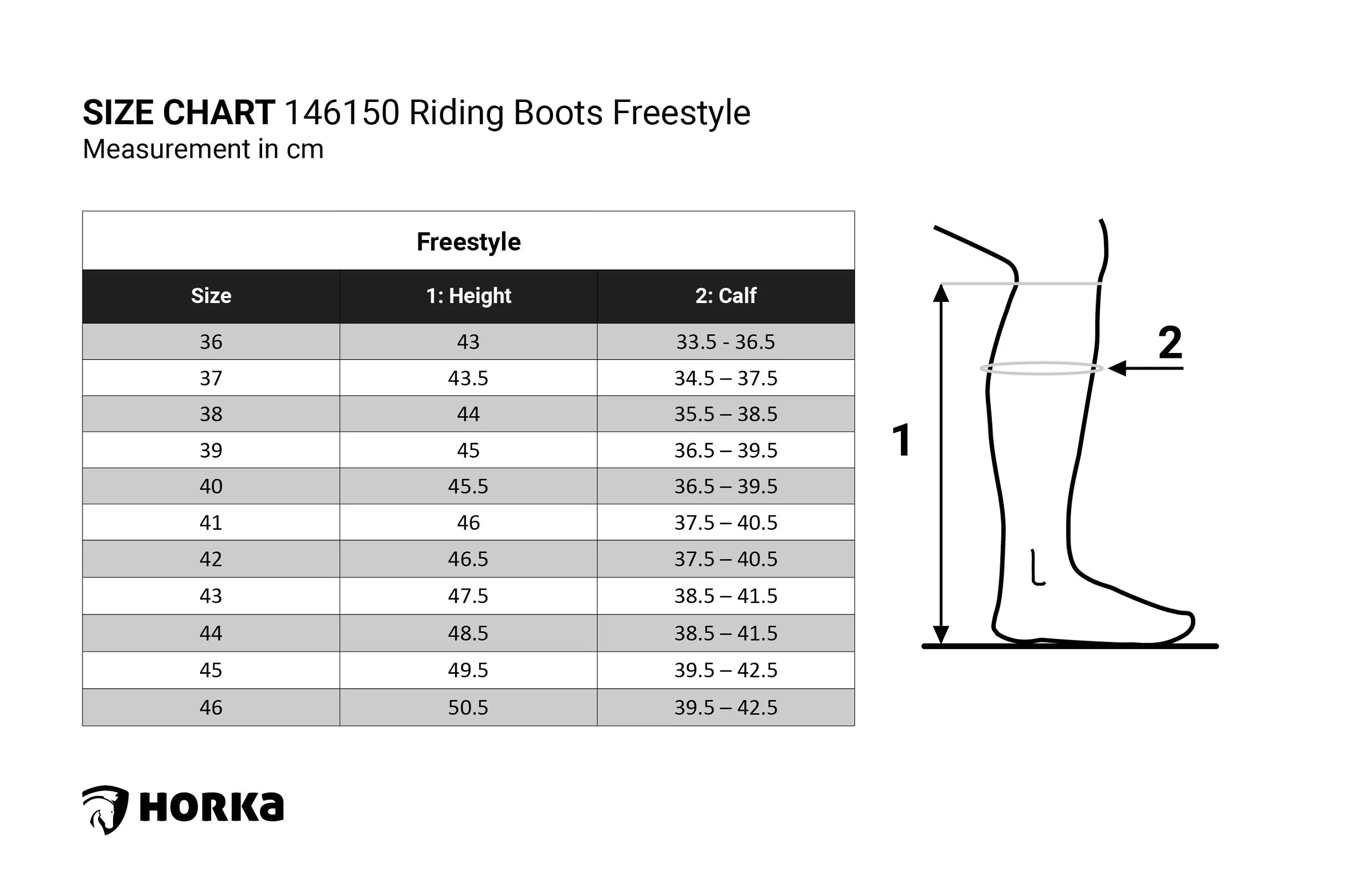 Horka Ridstövlar CountryFreestyle - Svart